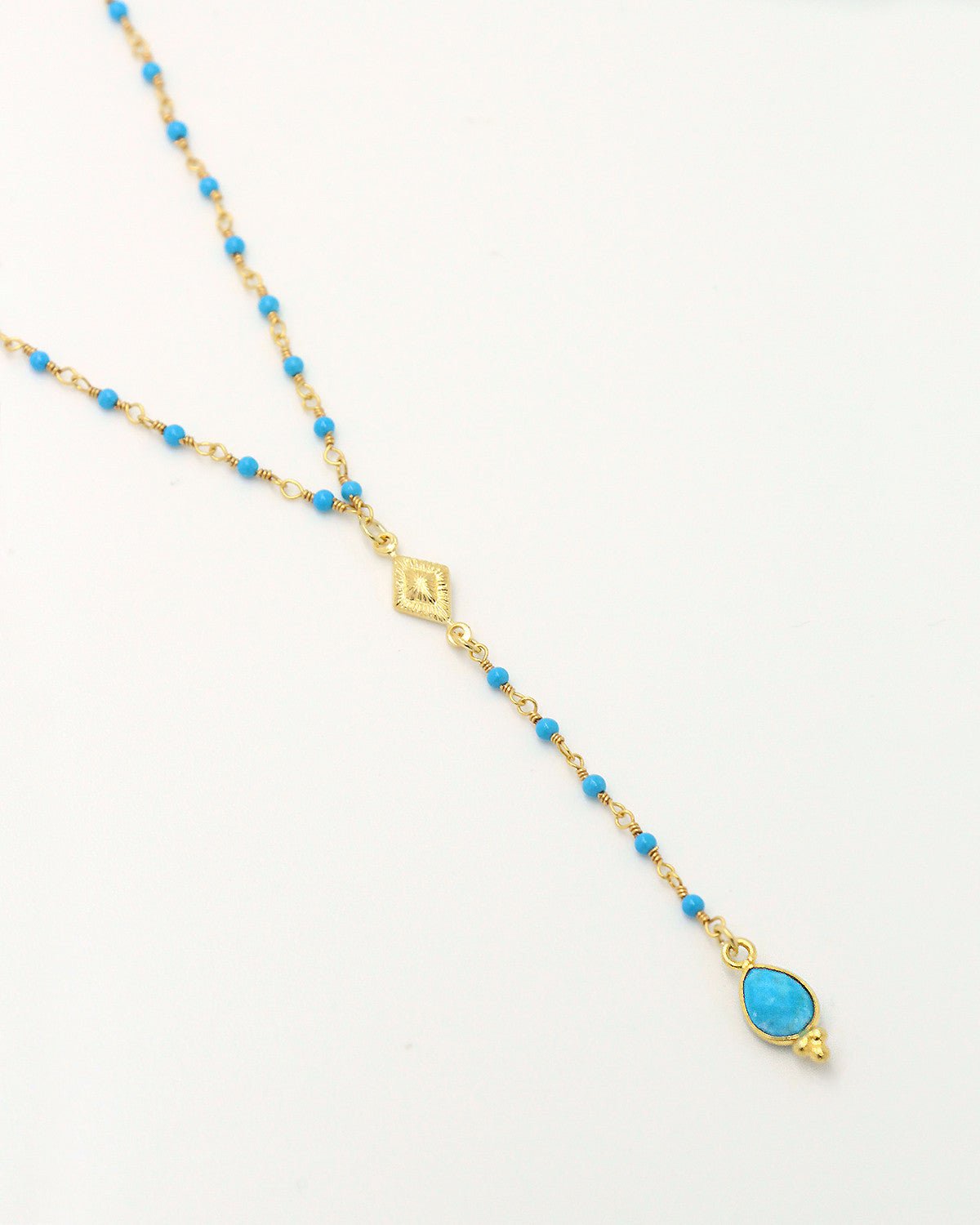 Rosary-style necklace NILAI