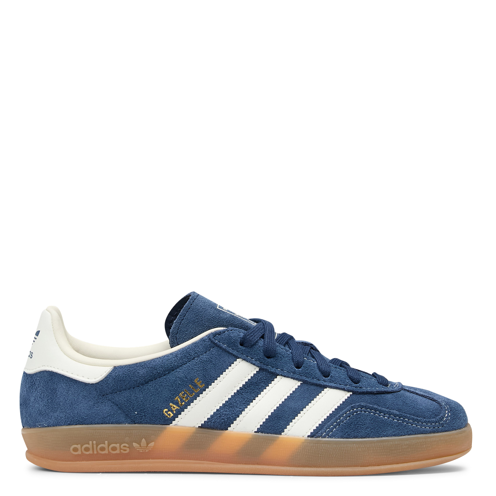 Baskets basses en cuir velours ADIDAS Bleu