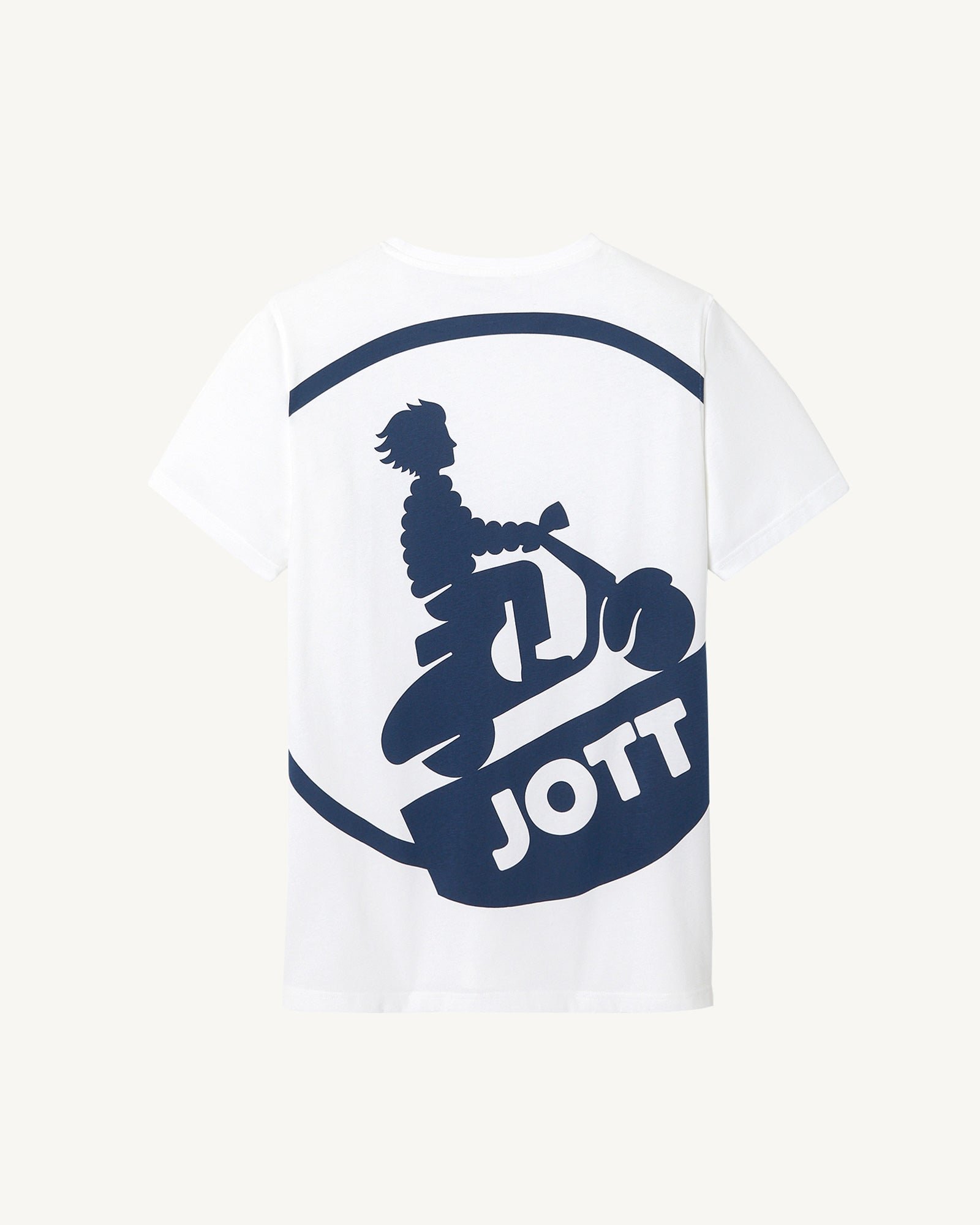 Lightweight organic cotton pietro t-shirt JOTT White