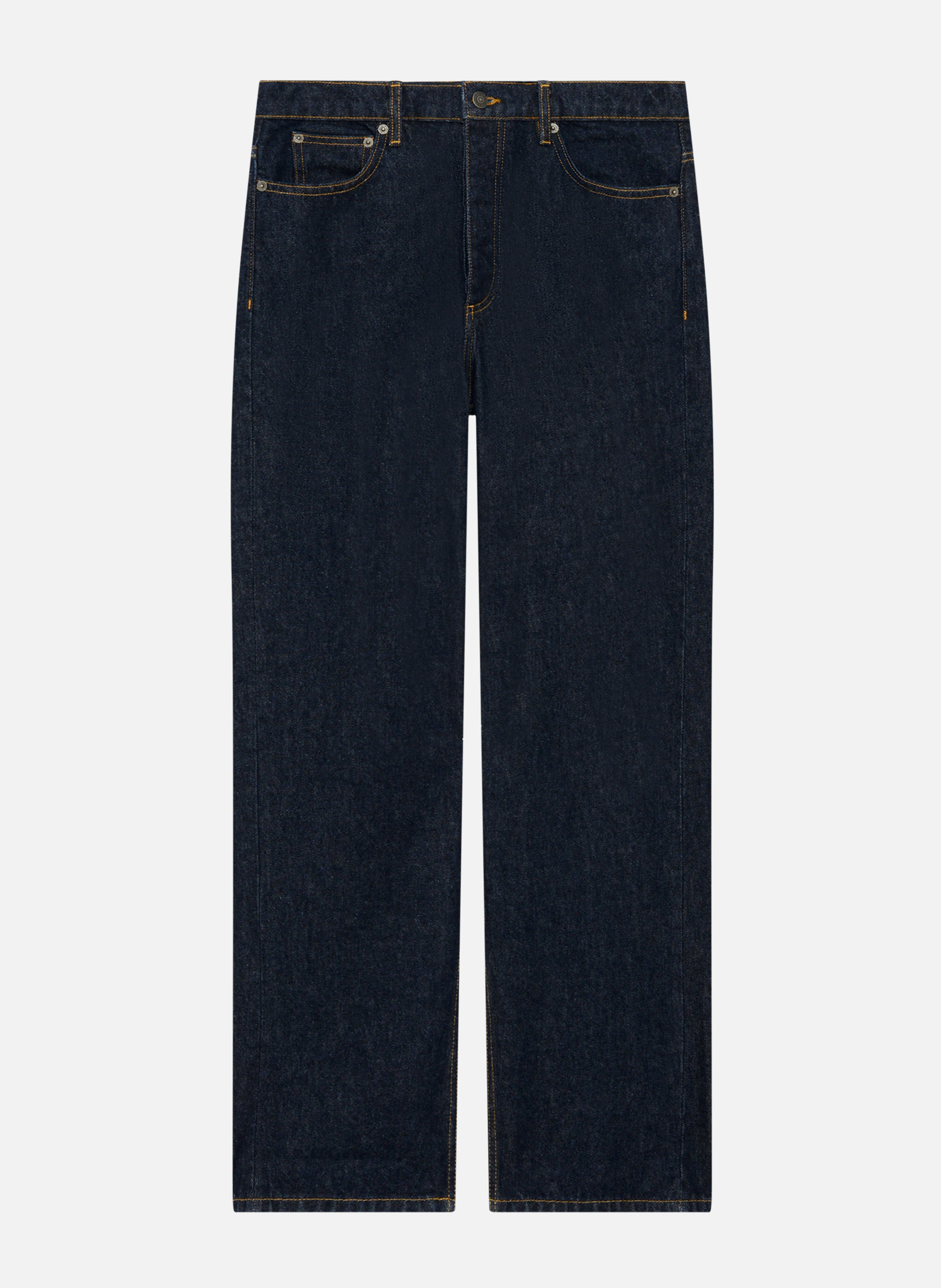 Raw straight jeans THE KOOPLES Blue