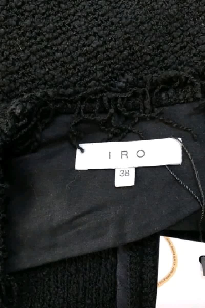 JACKET IRO - Seconde Main Black