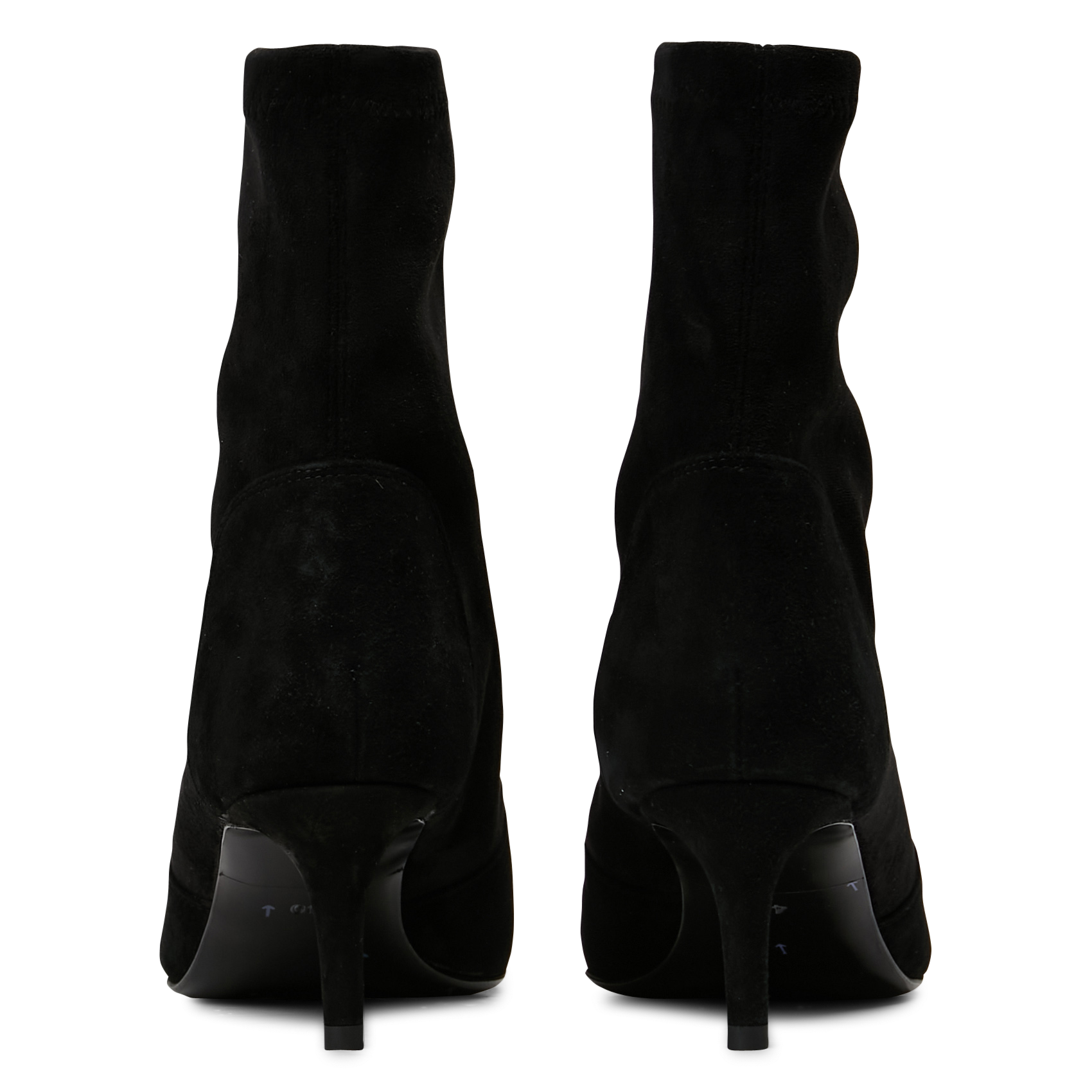 Bottines en cuir suède  MI/MAI Noir