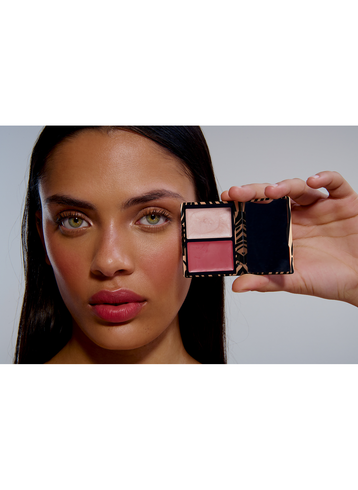 La Mini Palette LES FILLES EN ROUJE Rose poudré