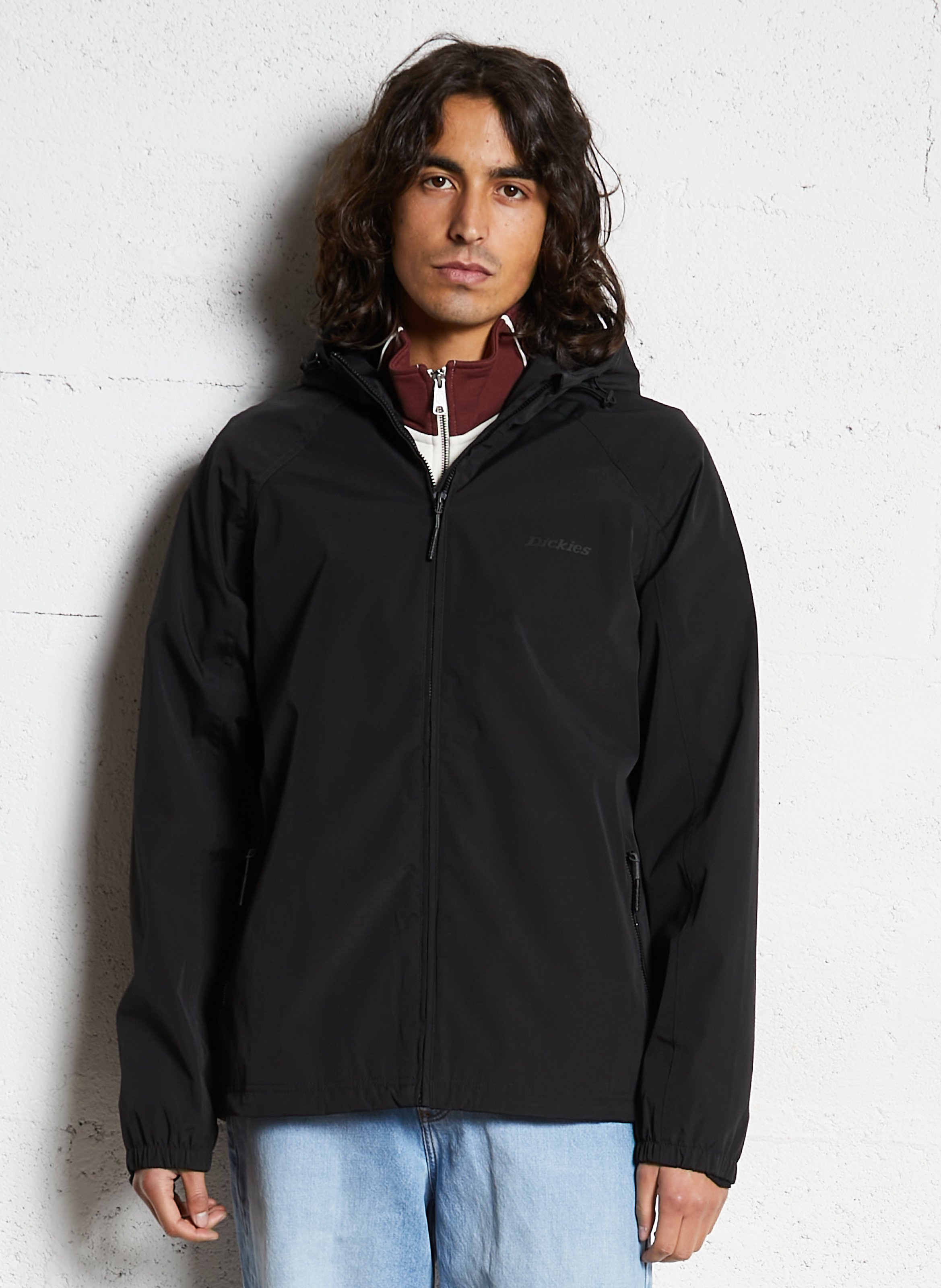 Jasje met opstaande kraag DICKIES Zwart