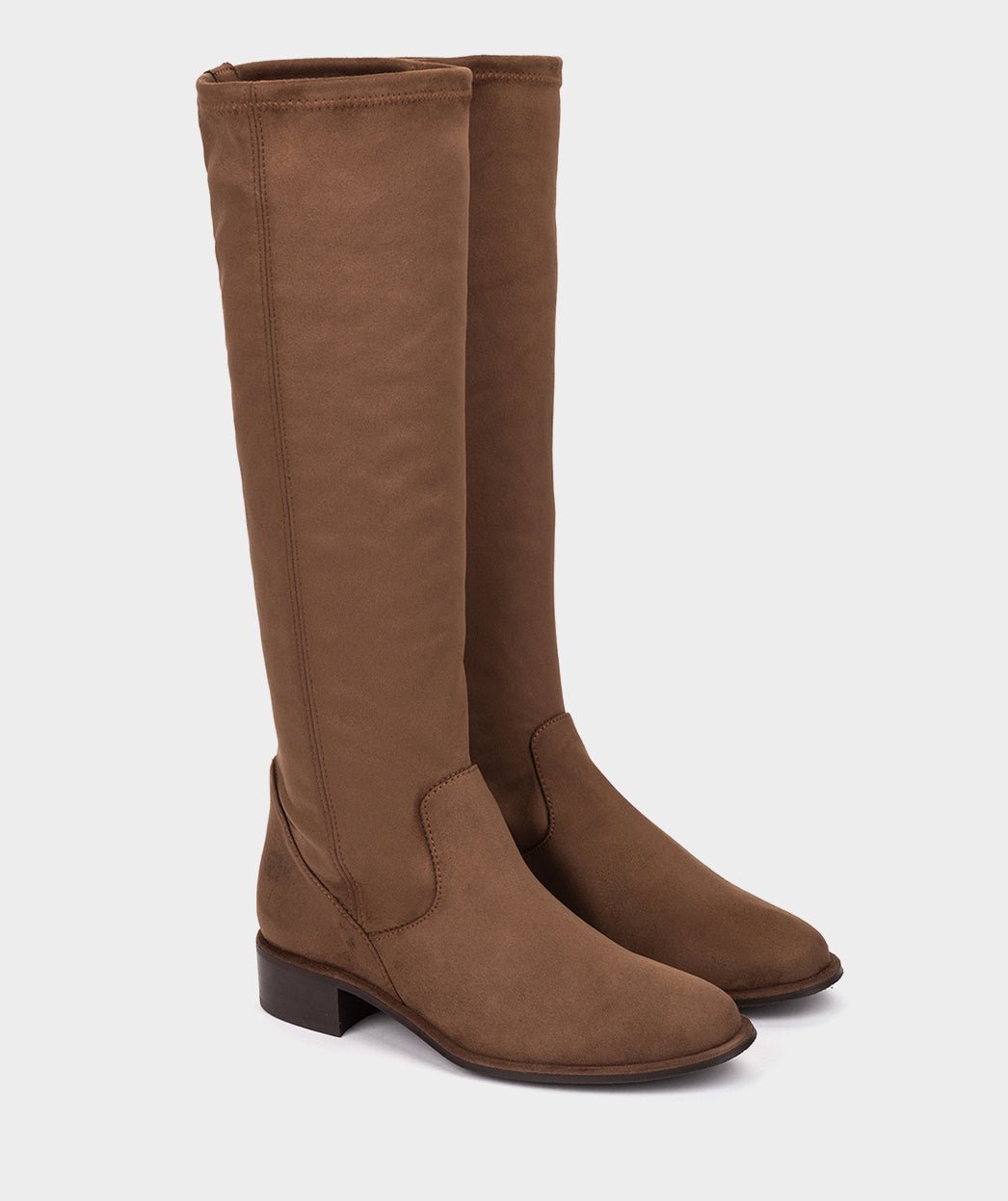 Brown stretch fabric boots PEDRO MIRALLES Brown