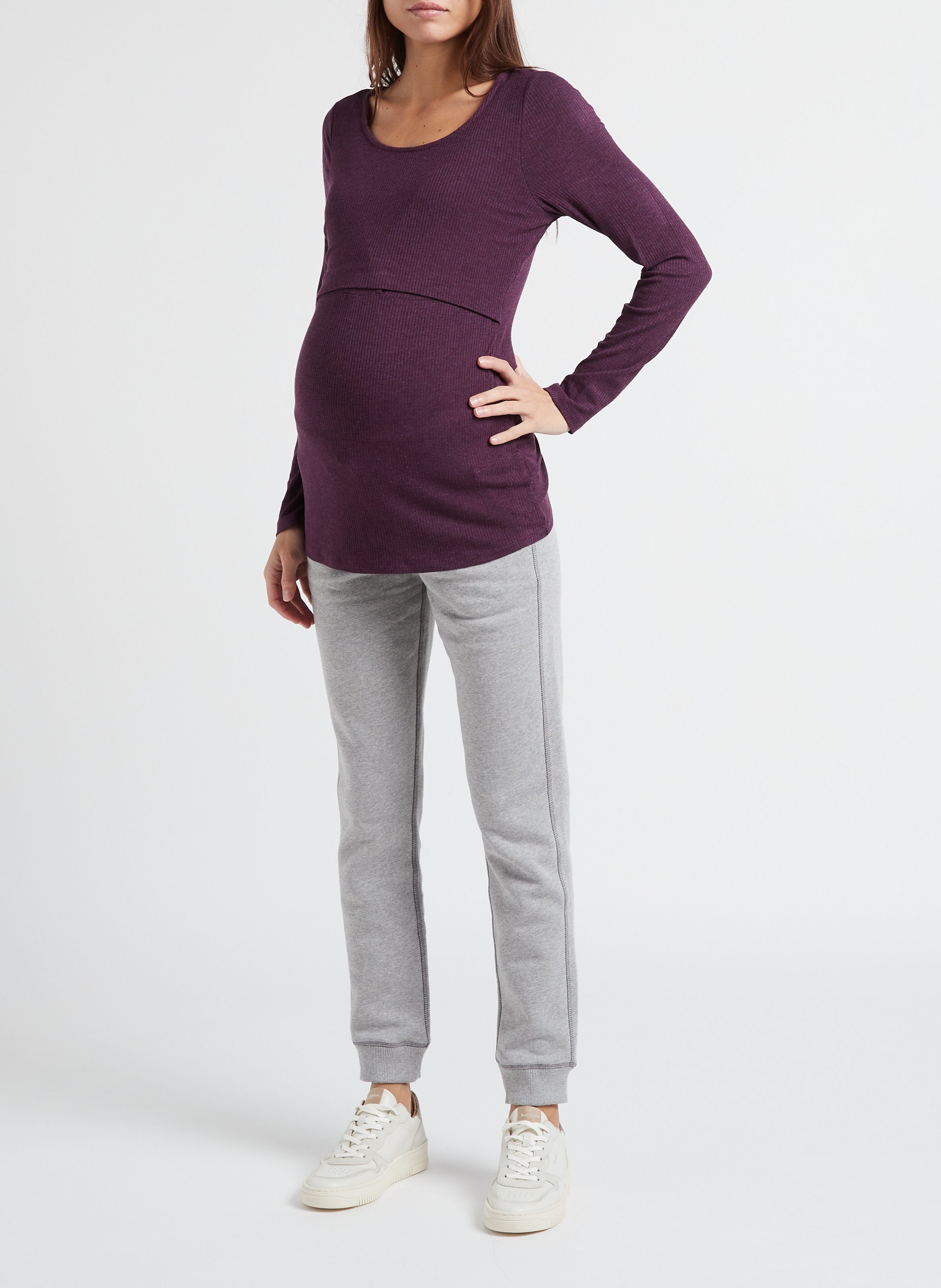 Top allaitement col bateau SERAPHINE Multicolore