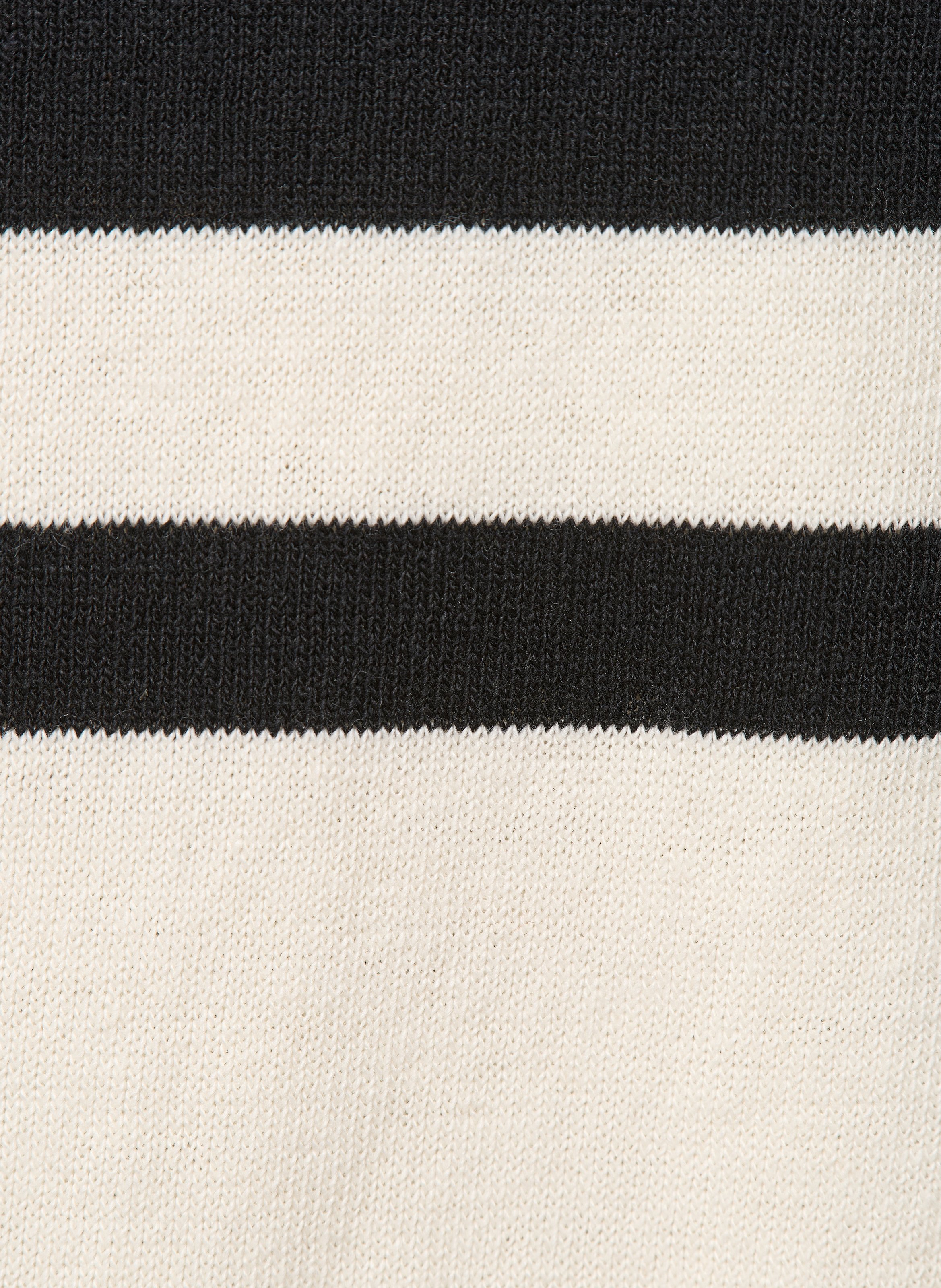 Pull oversize col rond en coton recyclé mélangé HUMILITY Multicolore