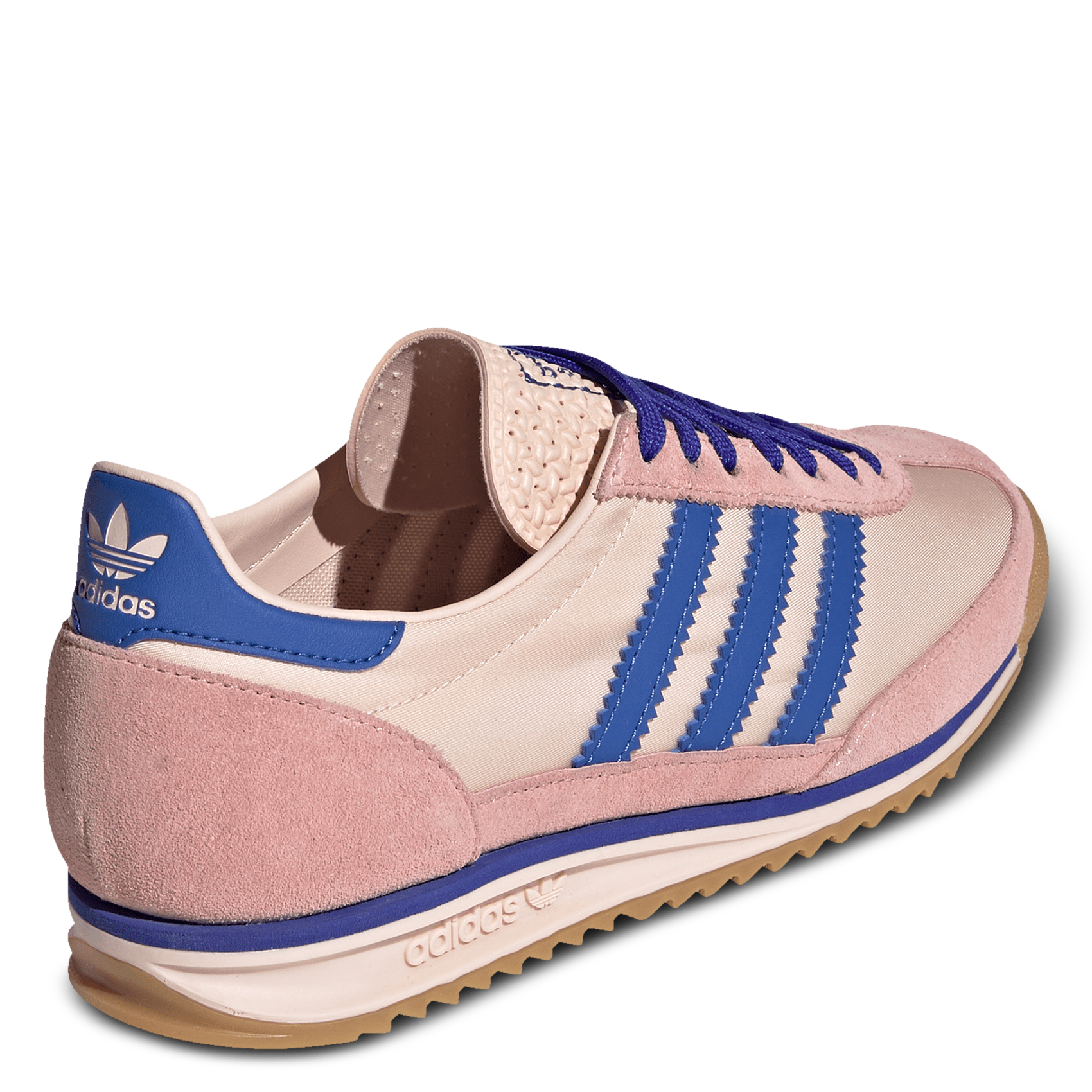 Baskets basses en toile ADIDAS Rose