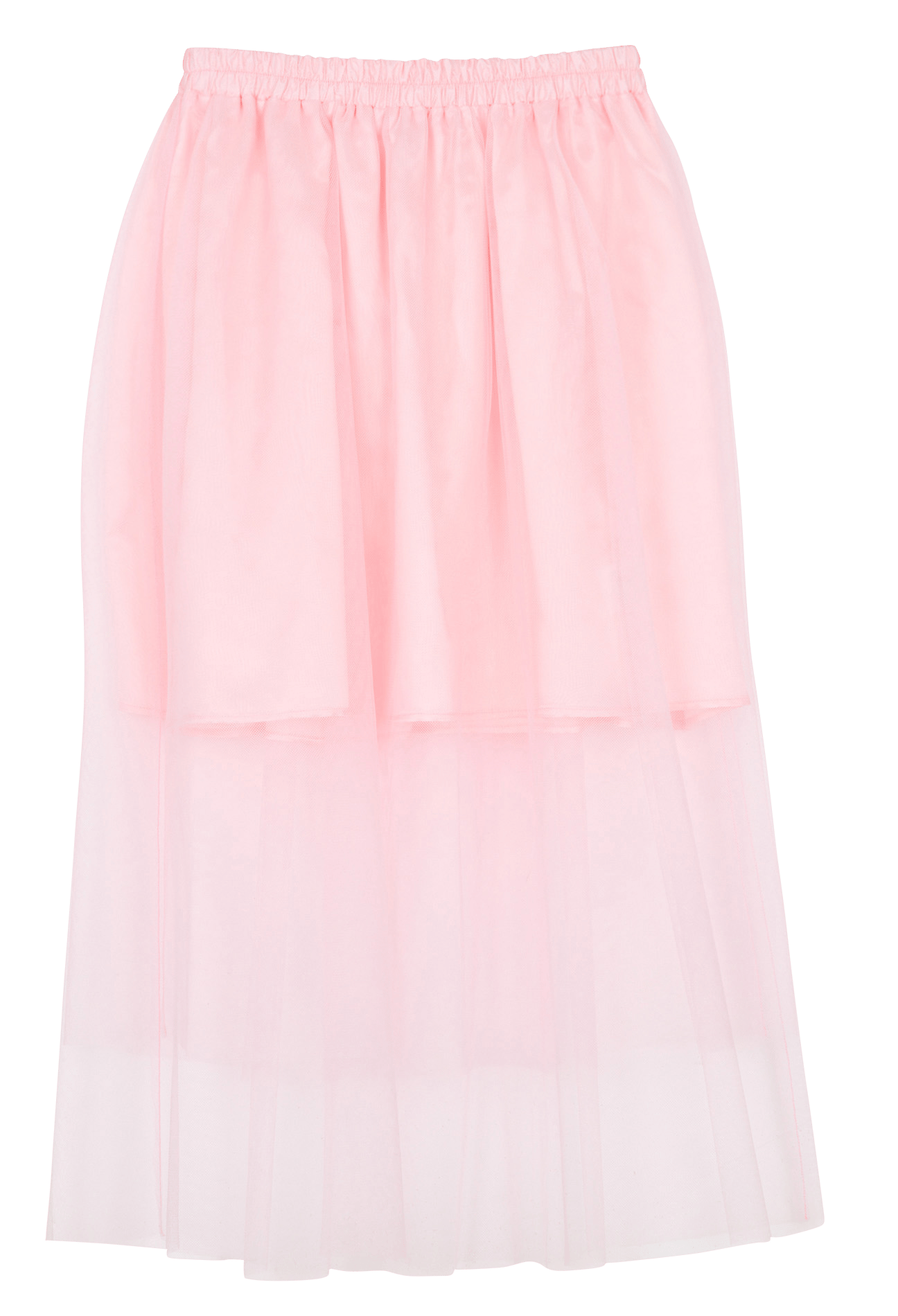 Jupe midi évasée ELISE CHALMIN Rose