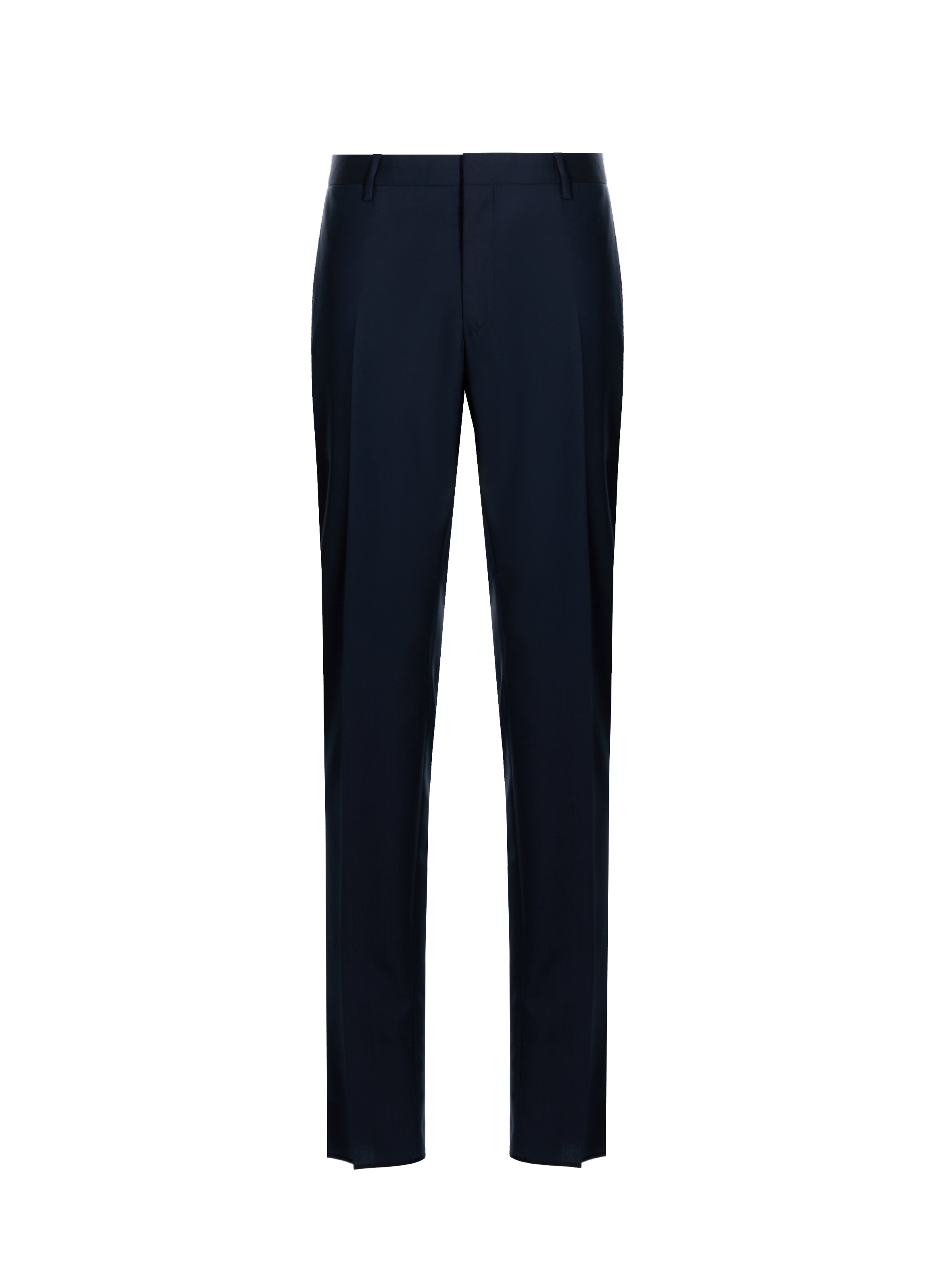 Slim wool caph pants SAISON 1865 Blue