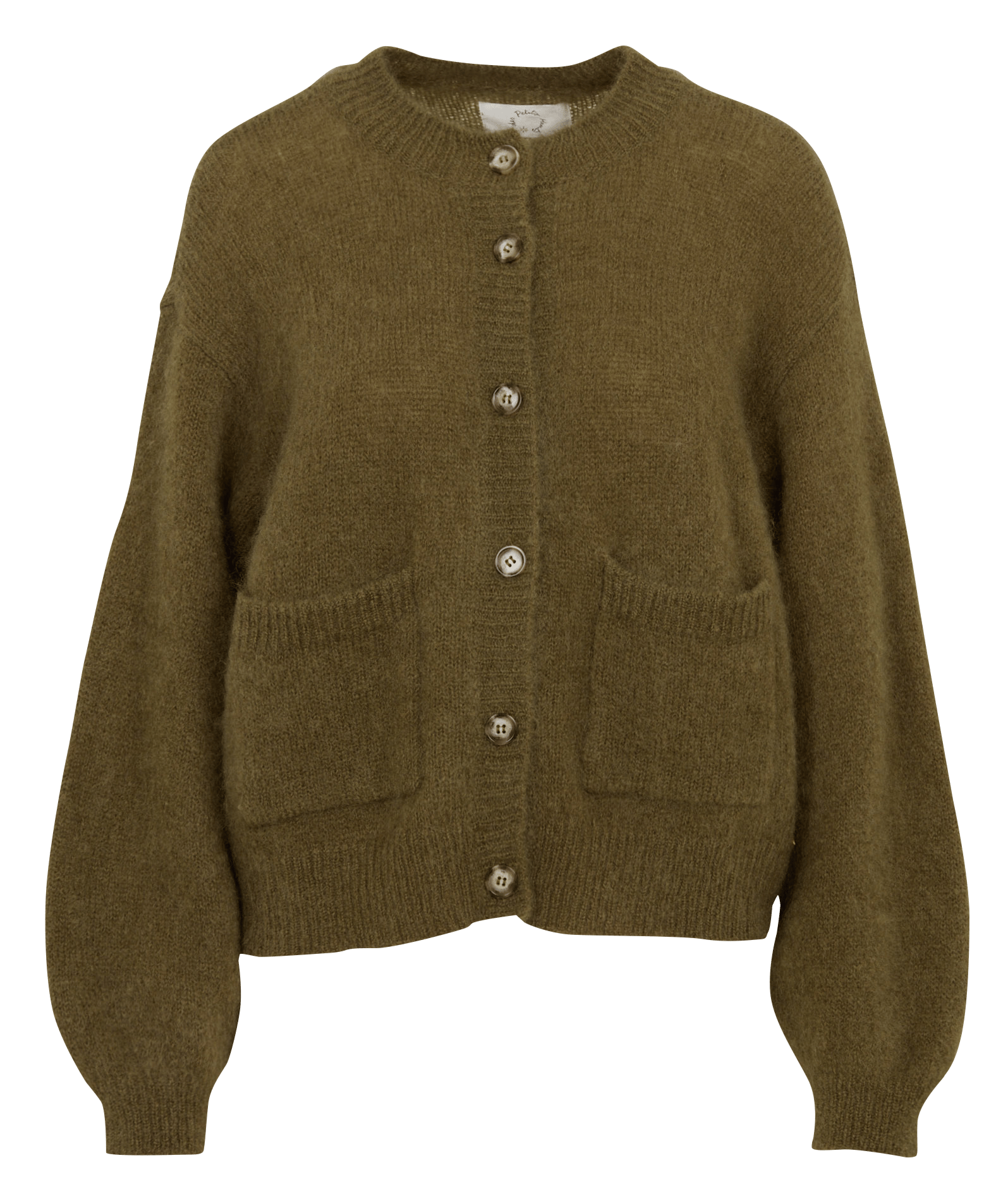 Oversized mohair blend cardigan DES PETITS HAUTS