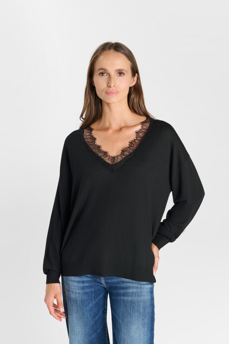 Sweater LE TEMPS DES CERISES Black