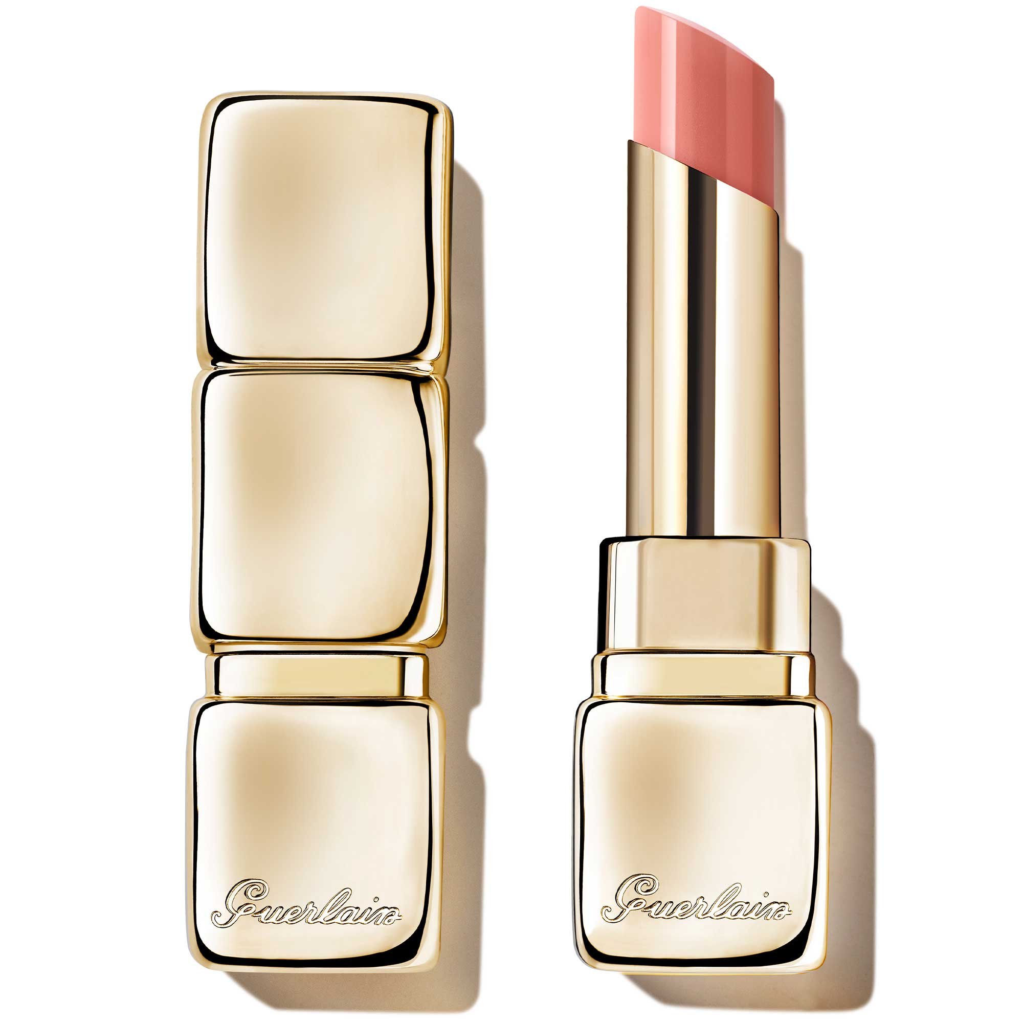 KISSKISS BEE GLOW Baume teinté infusé en miel 98% d'origine naturelle GUERLAIN 129 blossom kiss