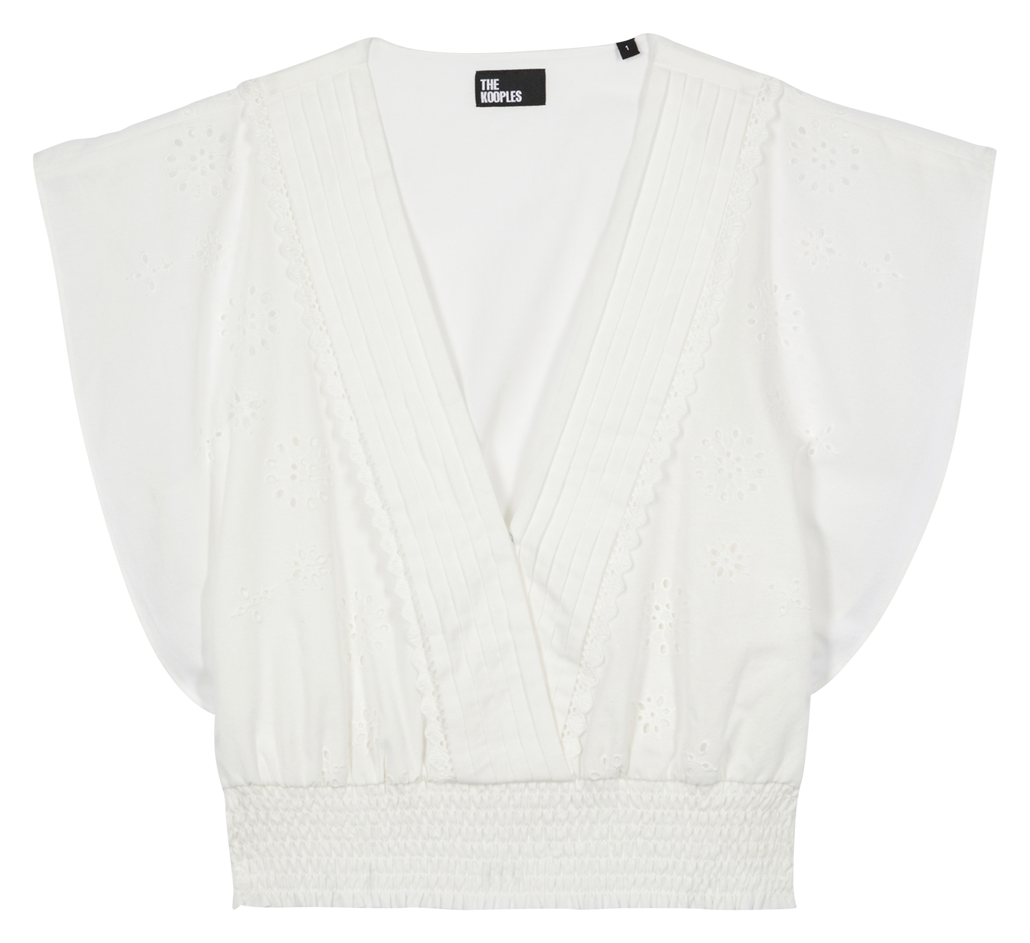 Embroidered cotton top THE KOOPLES