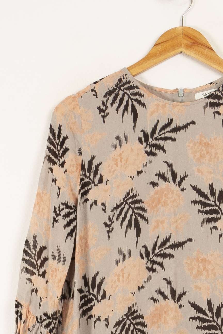 Dress - ganni GANNI - Seconde Main Grey