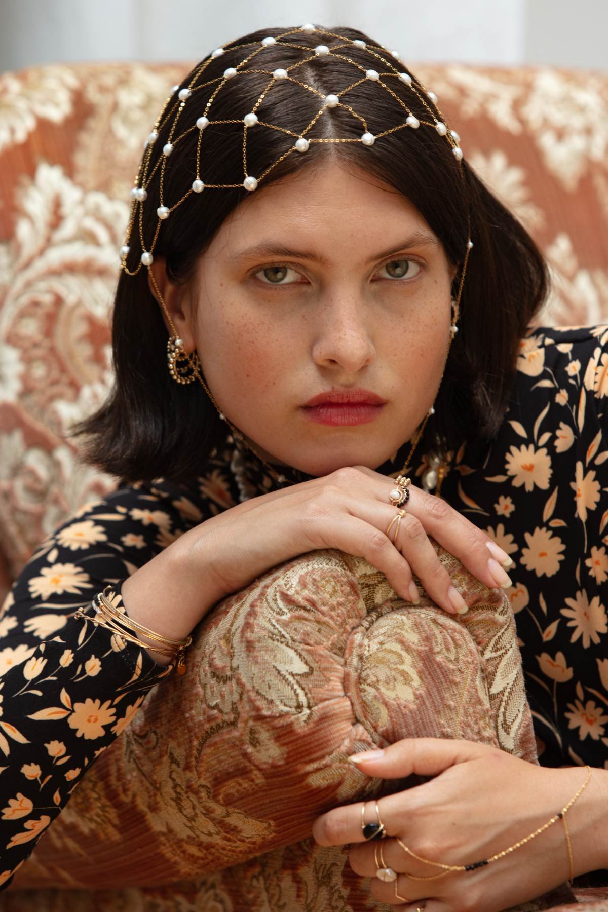 Bijou de tête YAY White