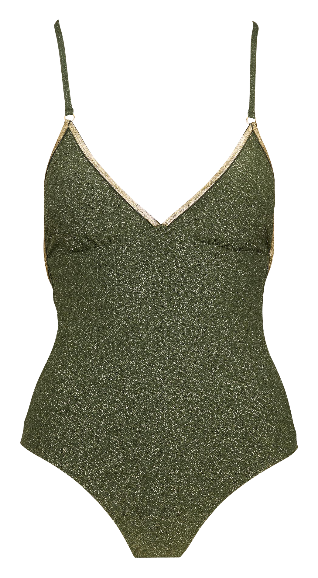 Maillot de bain 1 pièce pailleté LA NOUVELLE Vert