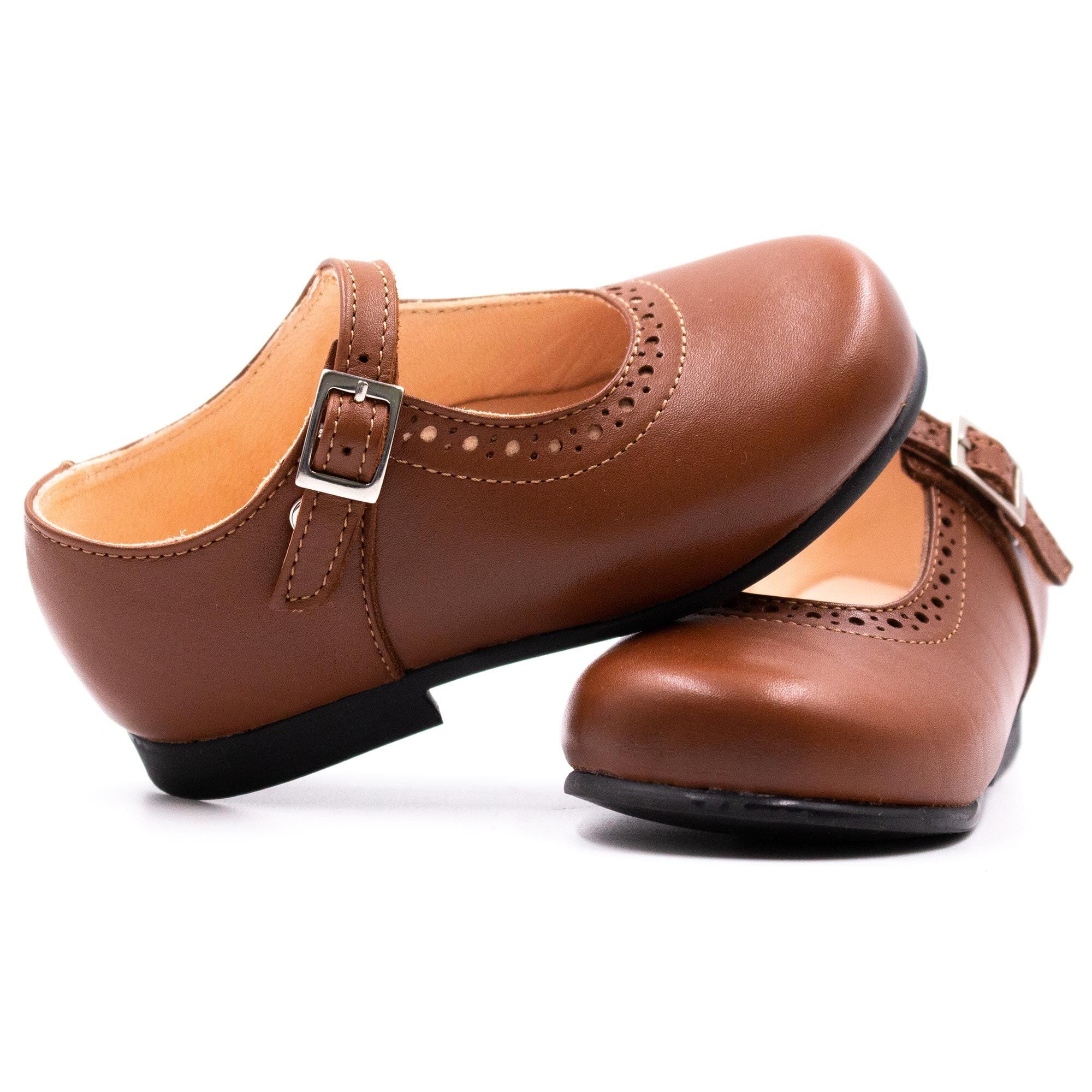 Baby girl shoes Boni & Sidonie Brown