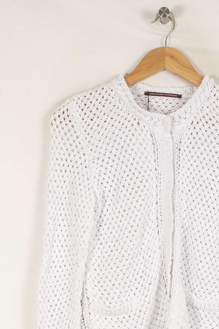 Cardigan COMPTOIR DES COTONNIERS - Seconde main White