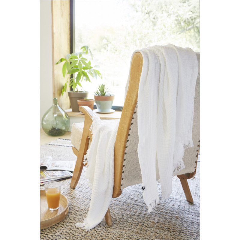 Pure cotton plaid L'EFFET PAPILLON