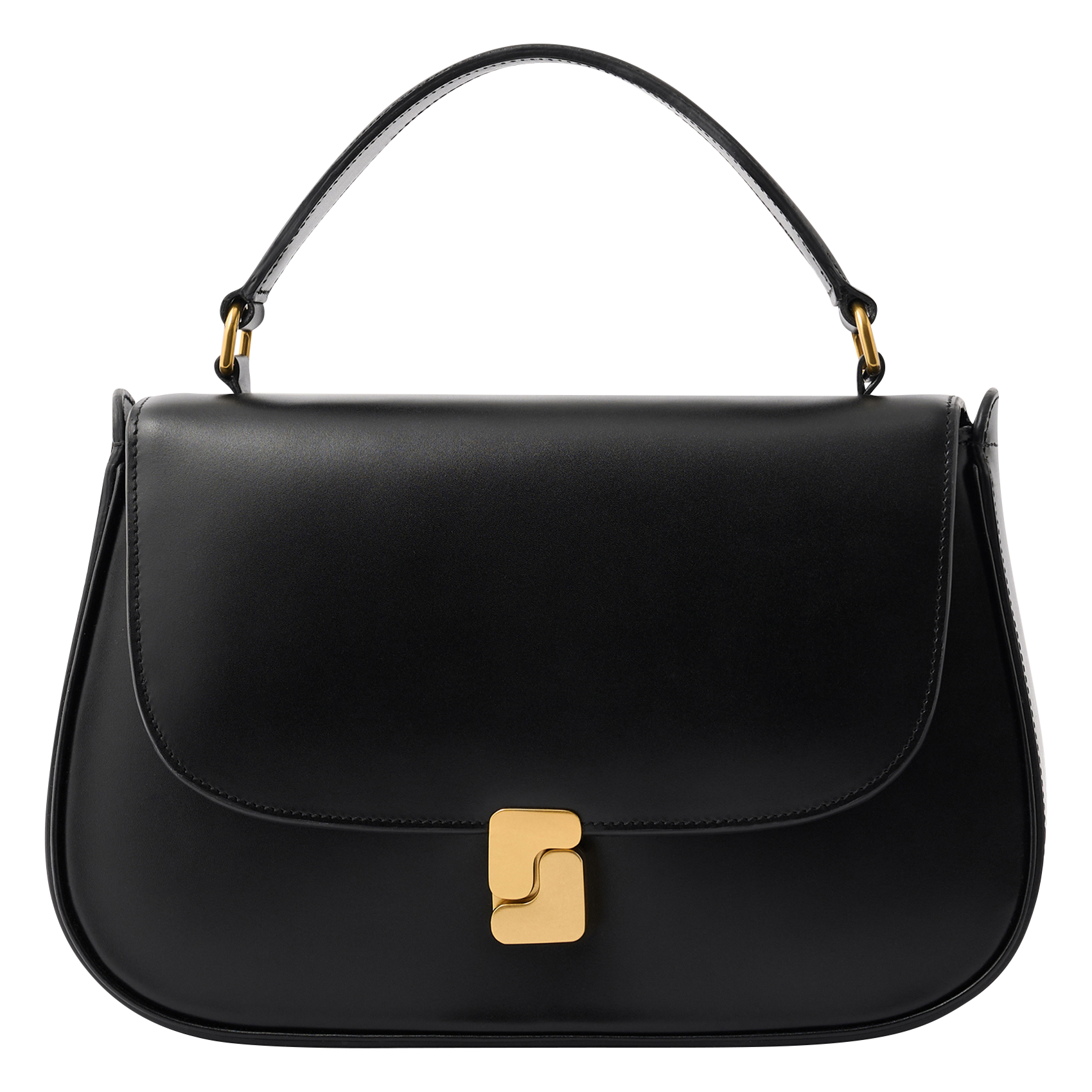 Sac à main en cuir SOEUR Noir