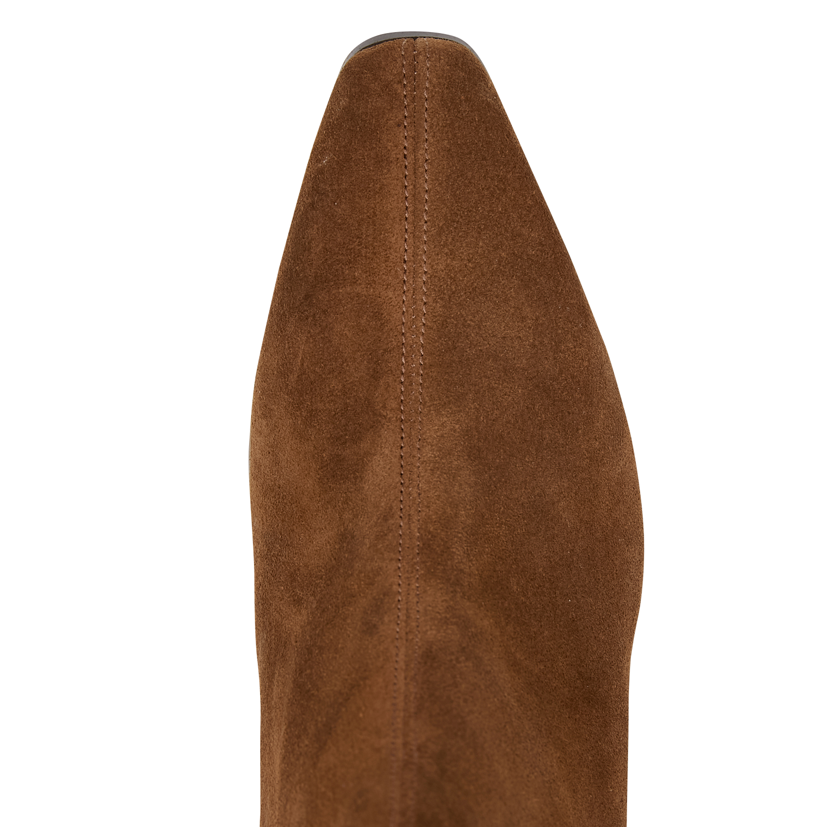 Bottines à talons en cuir velours MELLOW YELLOW Marron