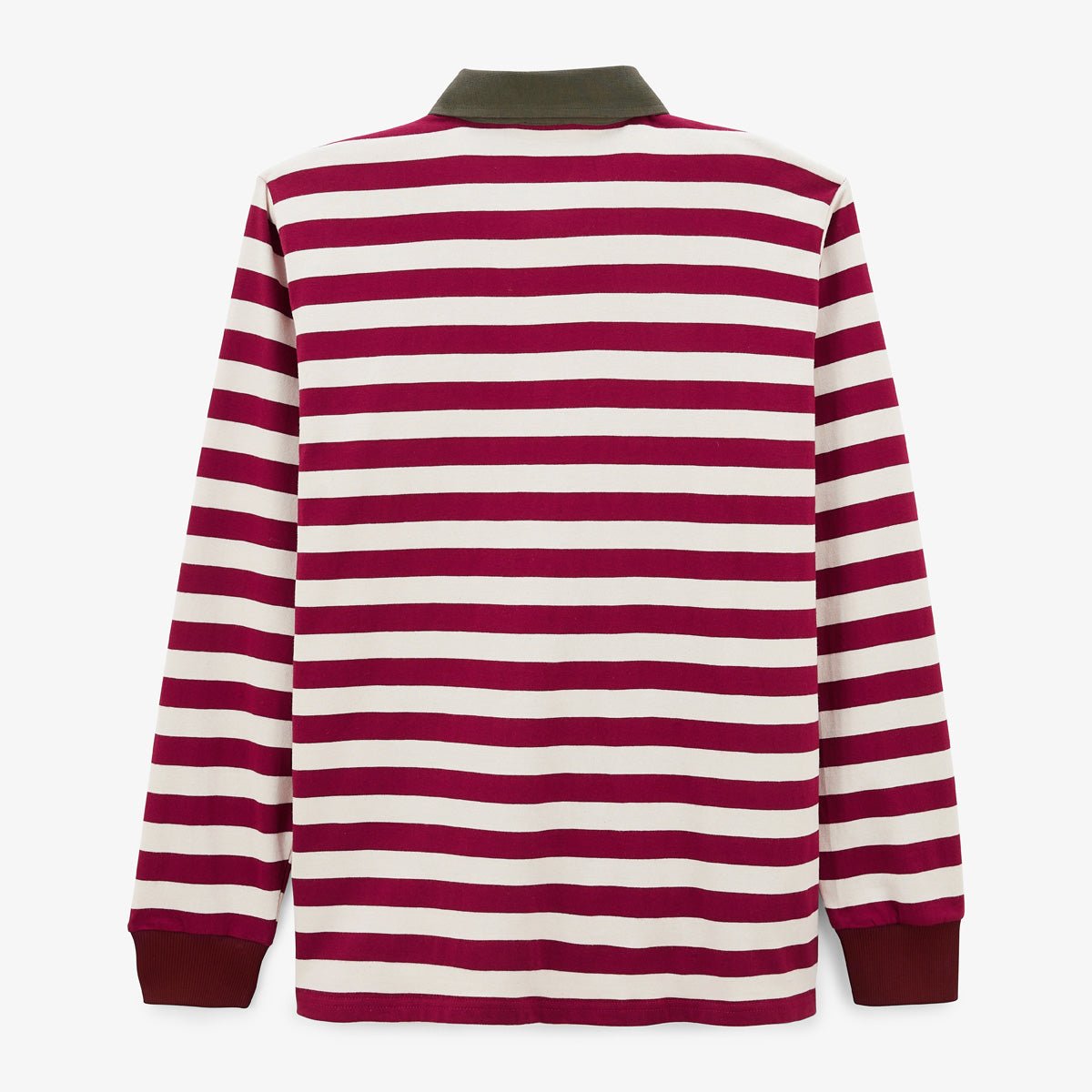 Long-sleeved rugby polo SERGE BLANCO Red