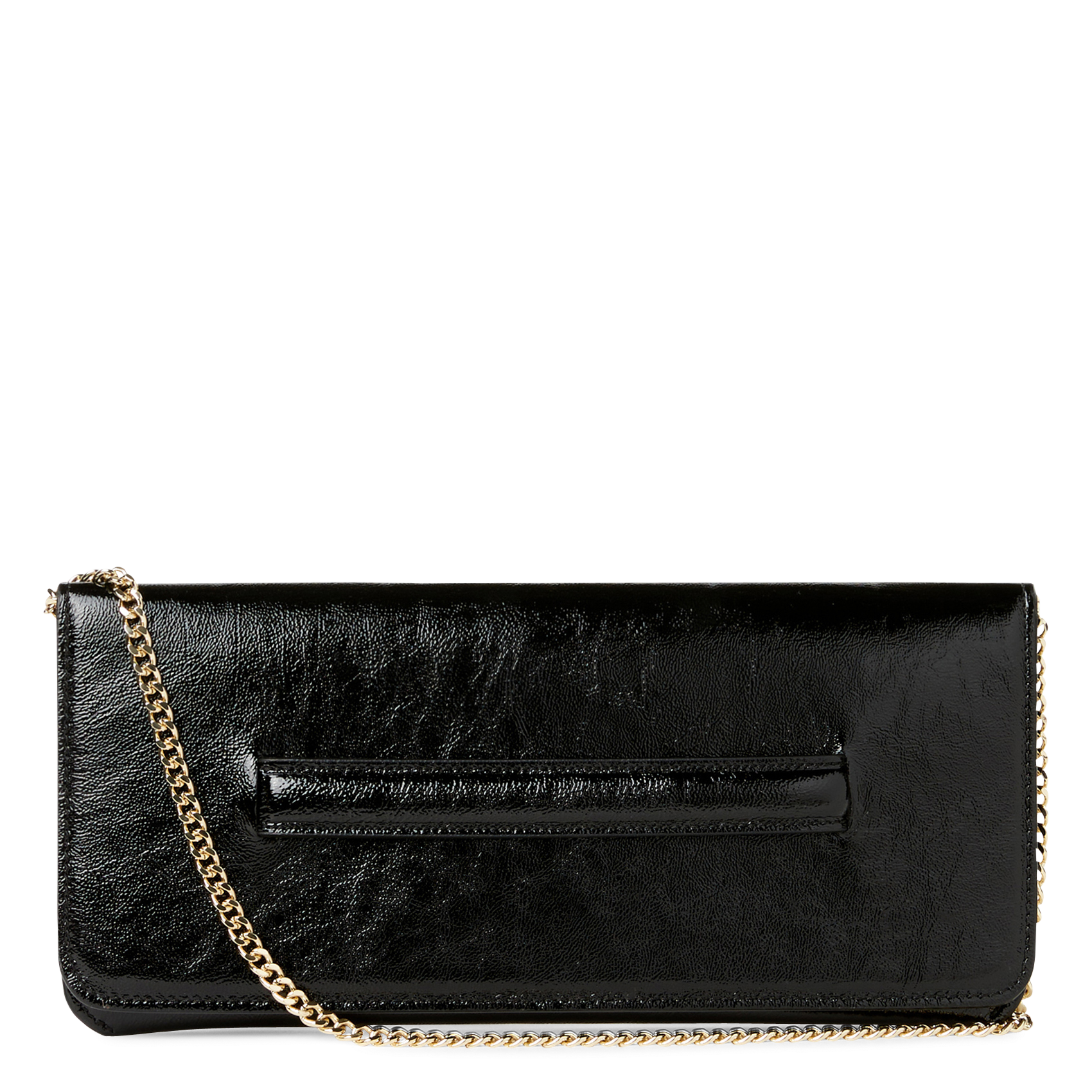 Lakleren clutch SAISON 1865 Zwart
