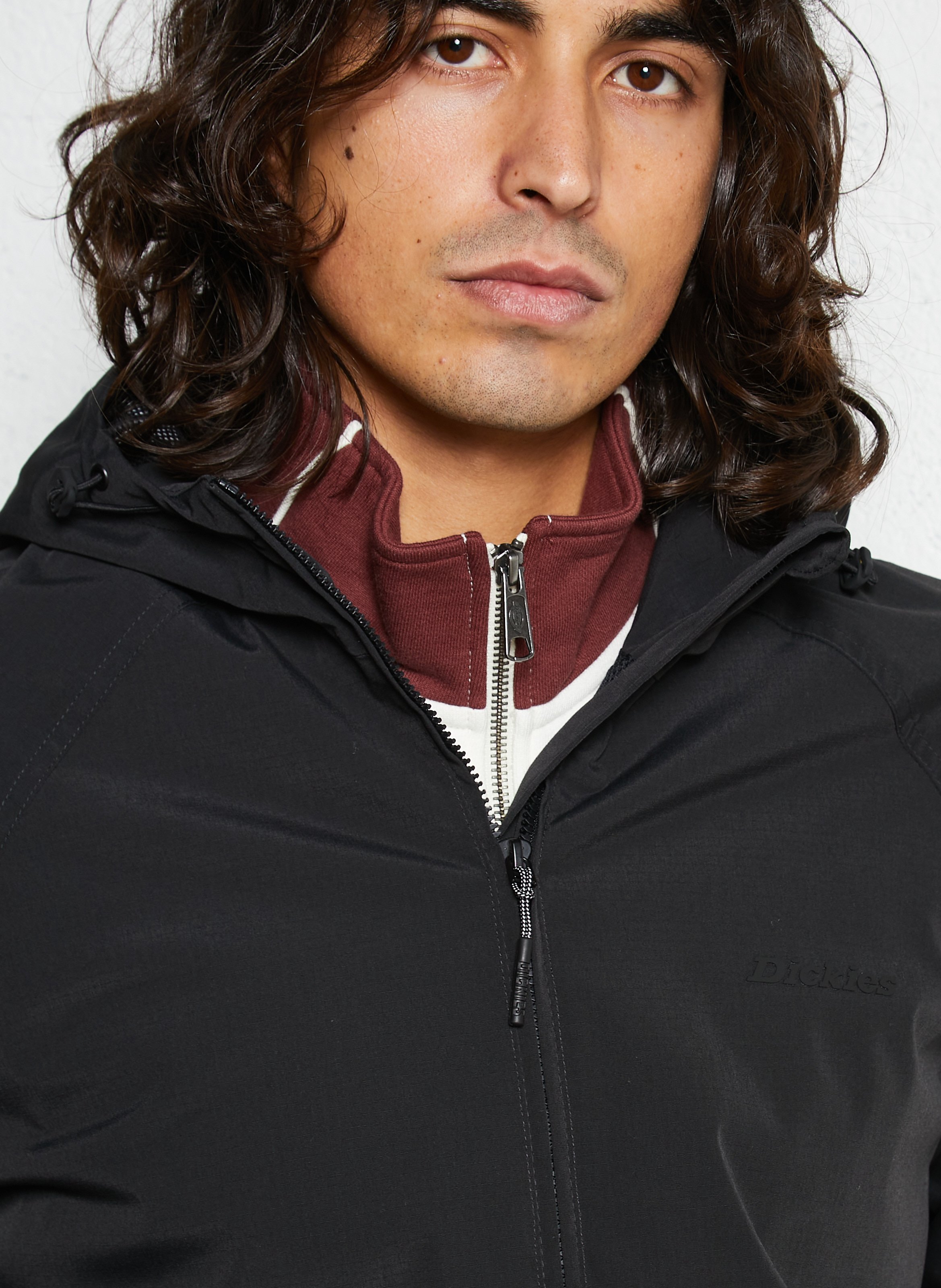 Jasje met opstaande kraag DICKIES Zwart