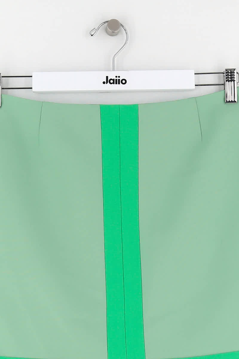 Mini skirt TARA JARMON - Seconde Main Green