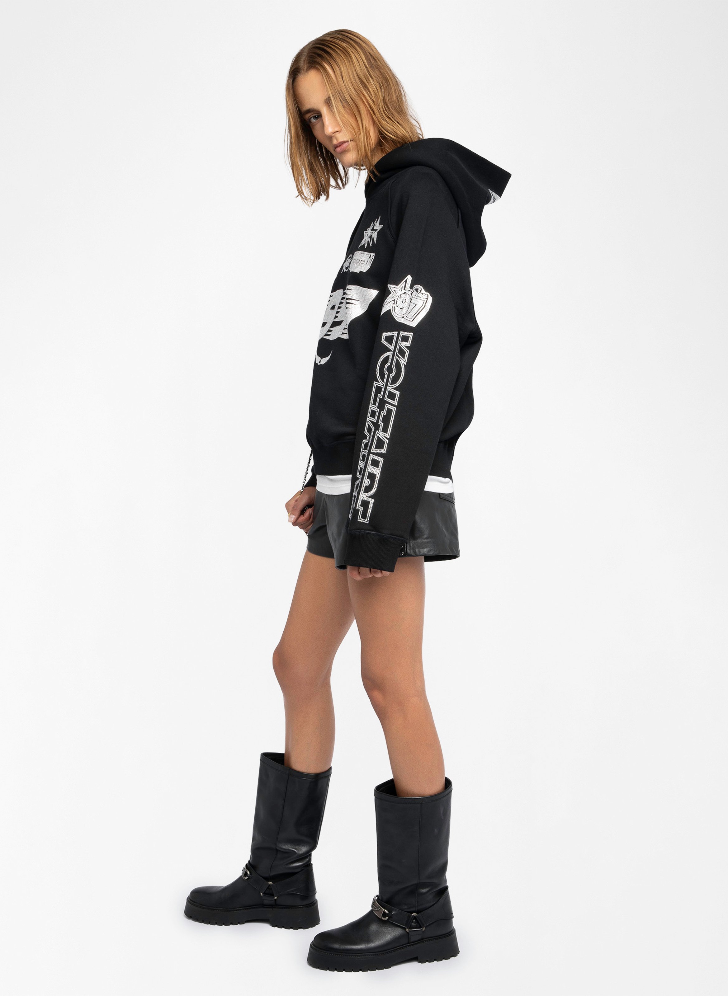 Cotton sweatshirt ZADIG&VOLTAIRE Black