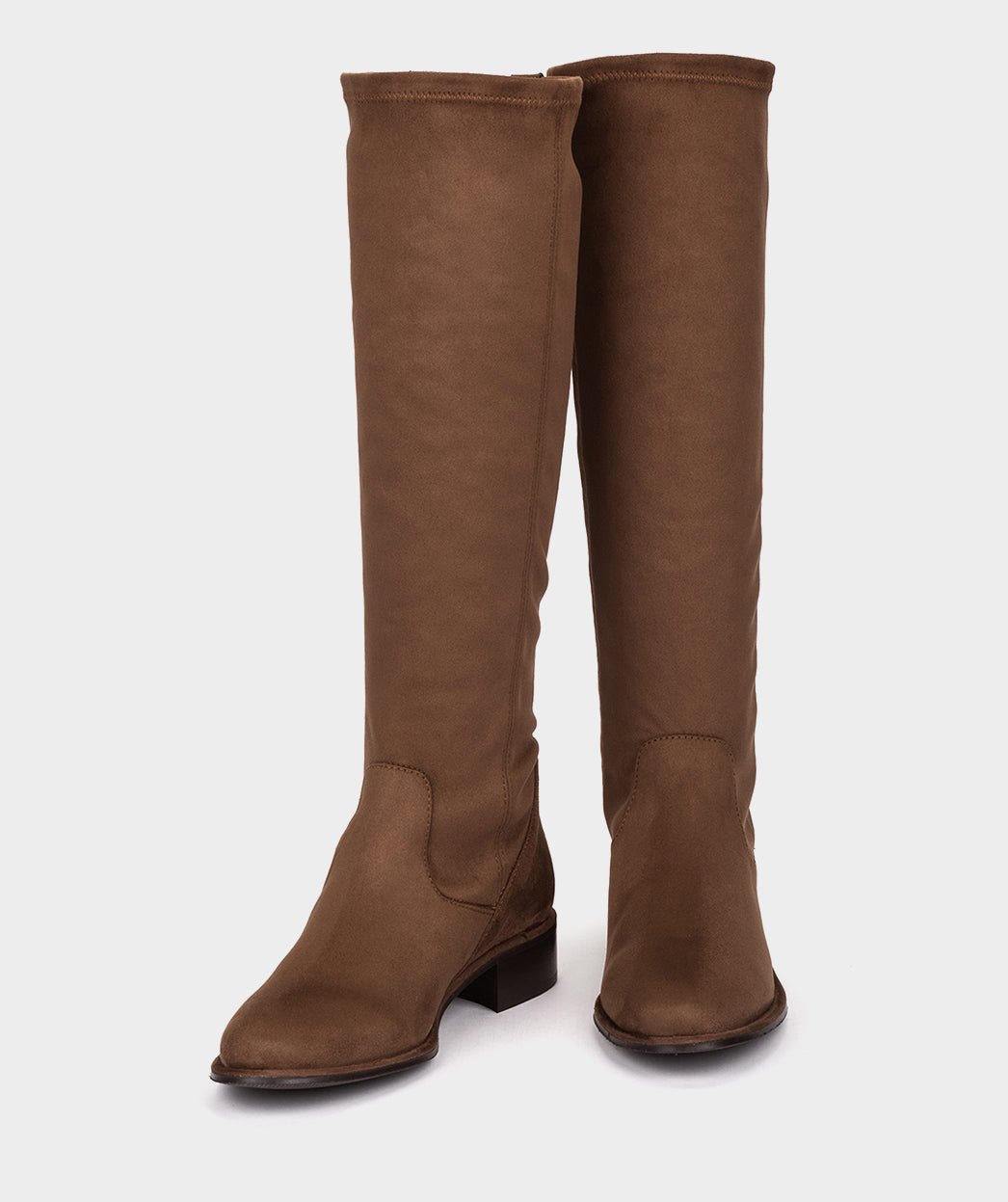 Brown stretch fabric boots PEDRO MIRALLES Brown