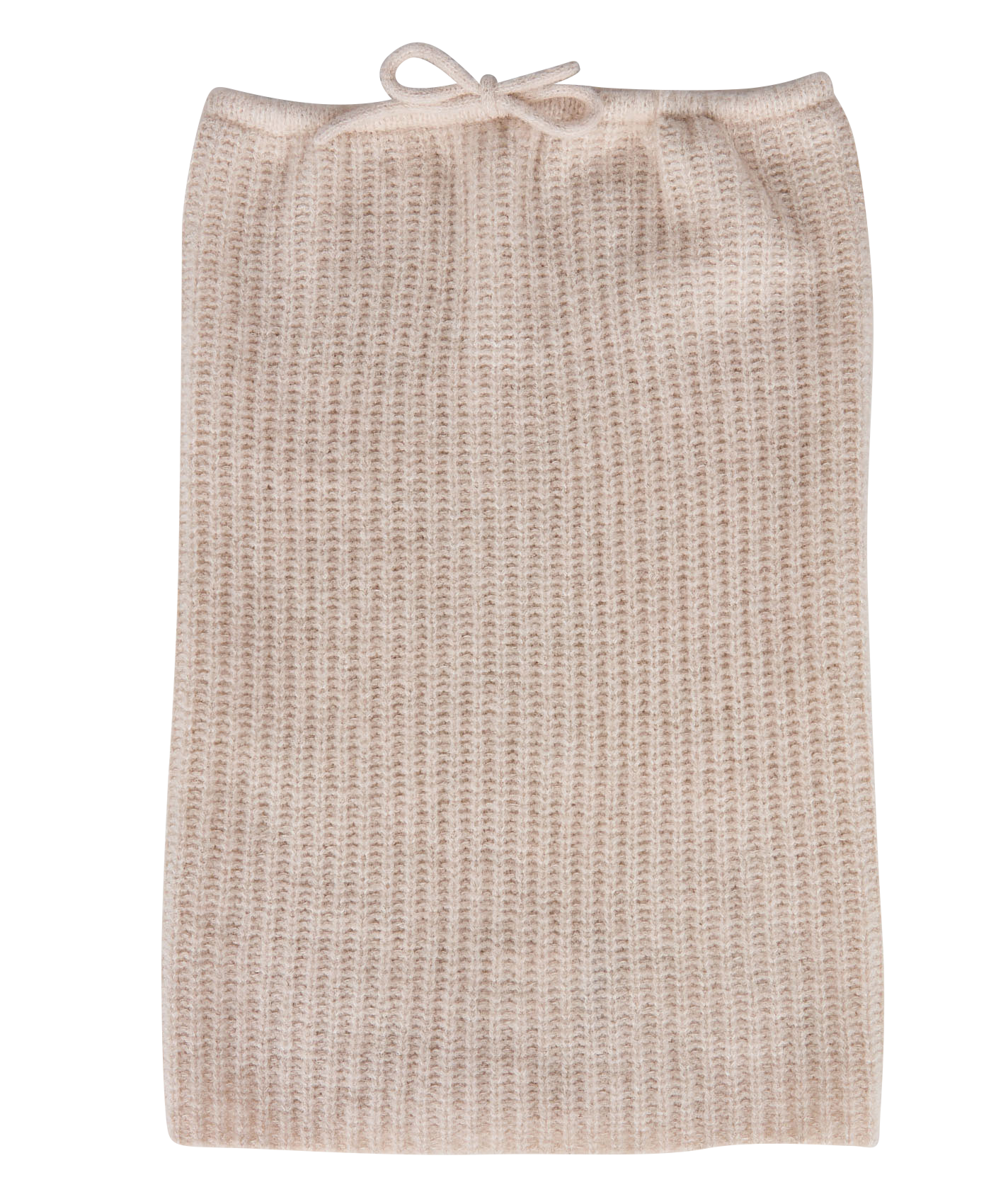 Echarpe tube en laine mélangée BENSIMON Beige