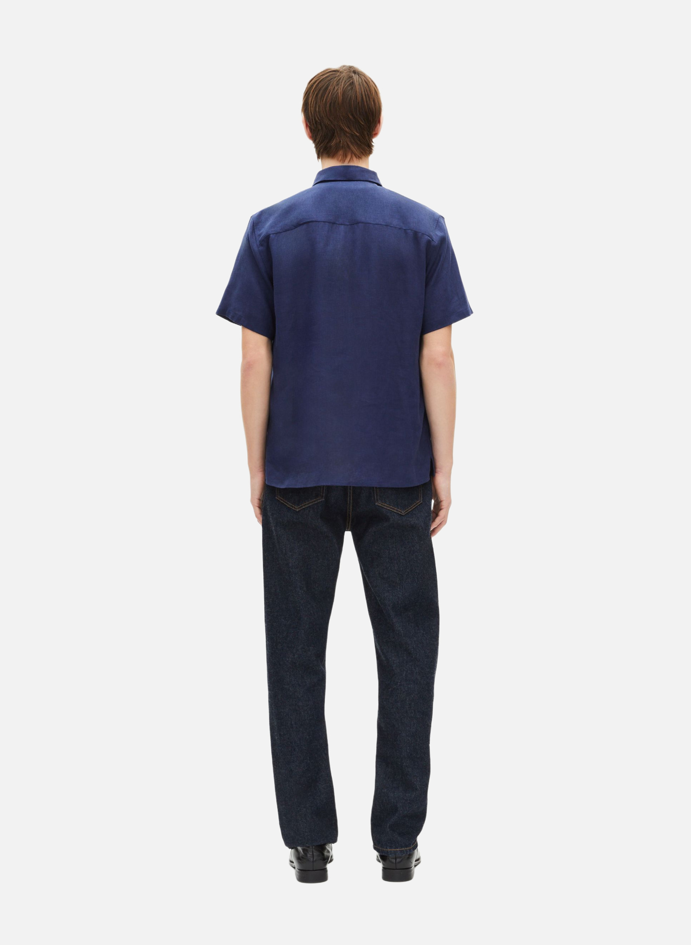 Linen shirt THE KOOPLES Blue