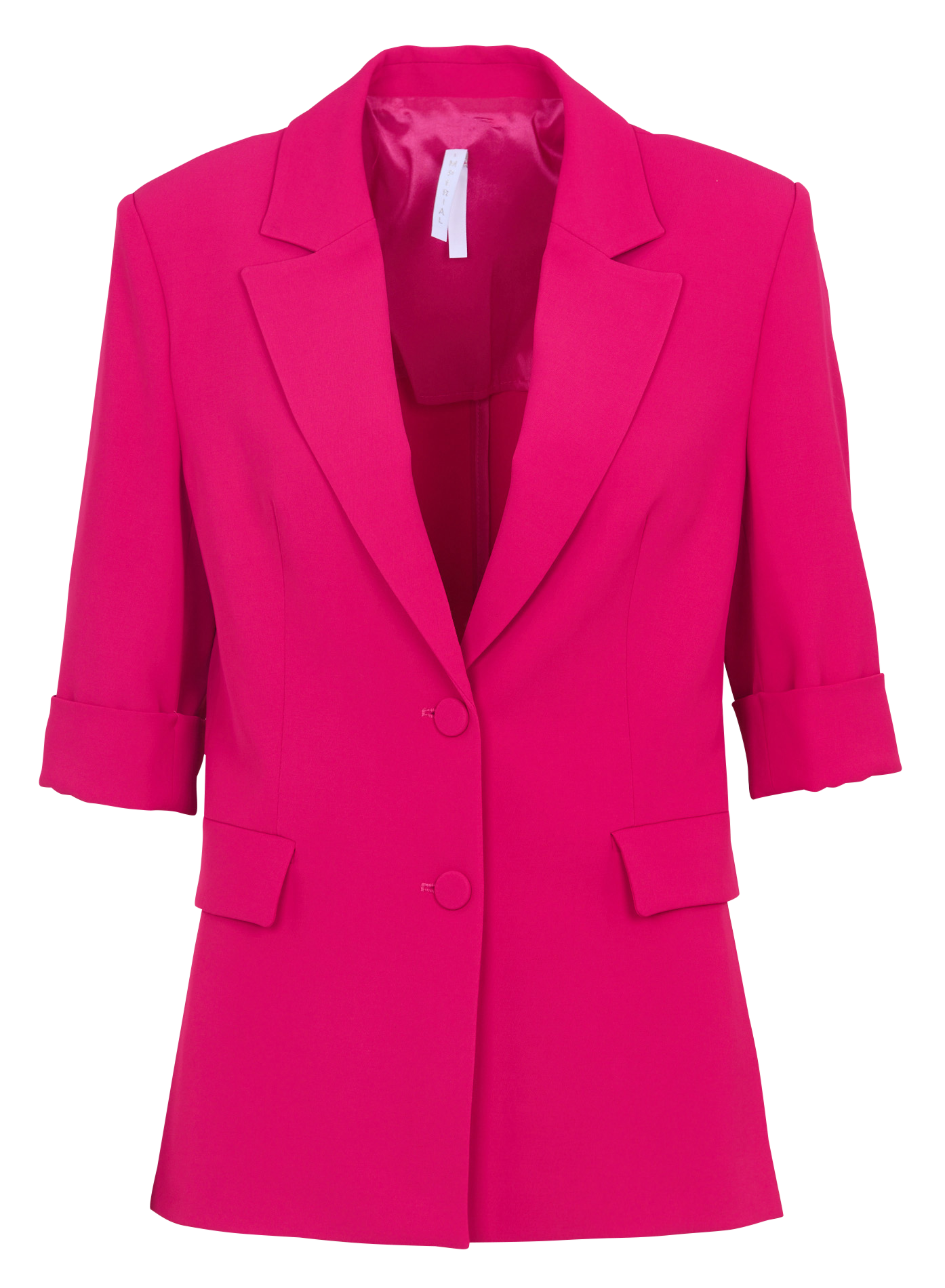 Straight tailored collar jacket IMPERIAL Pink