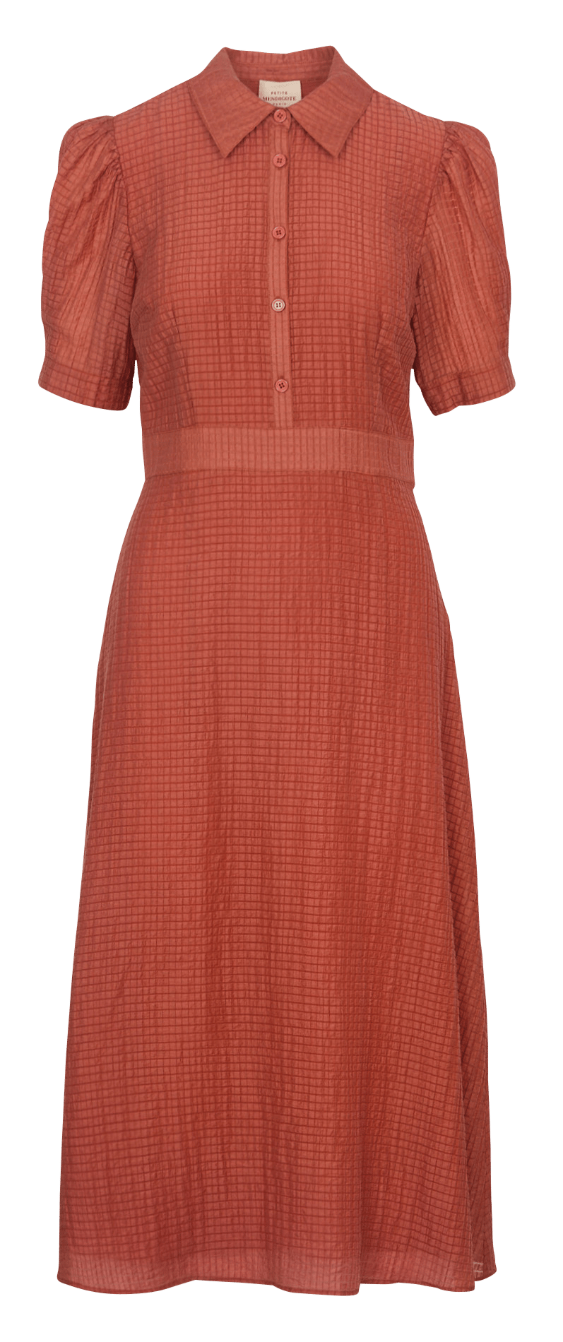 Robe longue manches bouffantes PETITE MENDIGOTE Beige