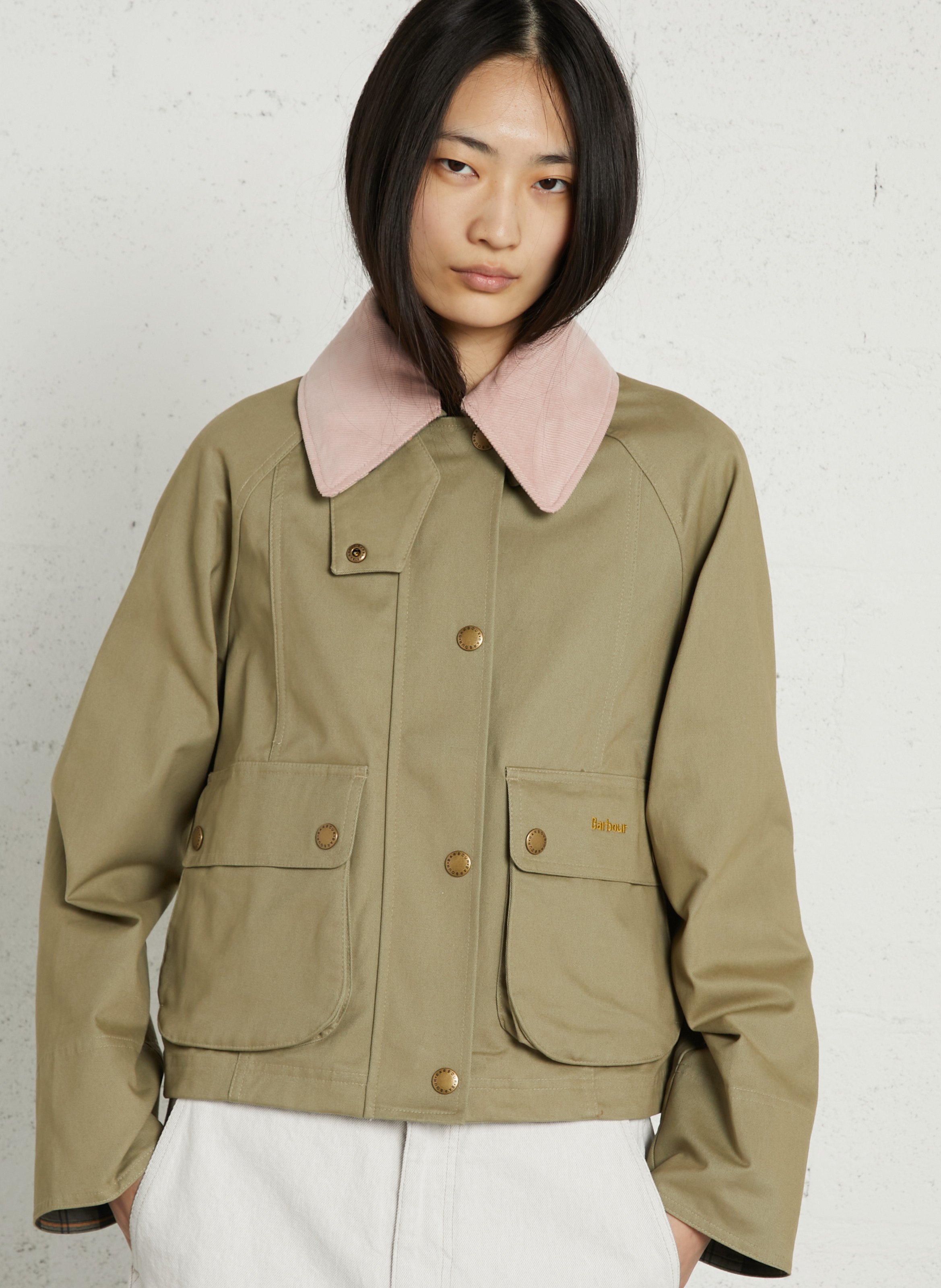 Baumwoll-Blazer BARBOUR Khaki