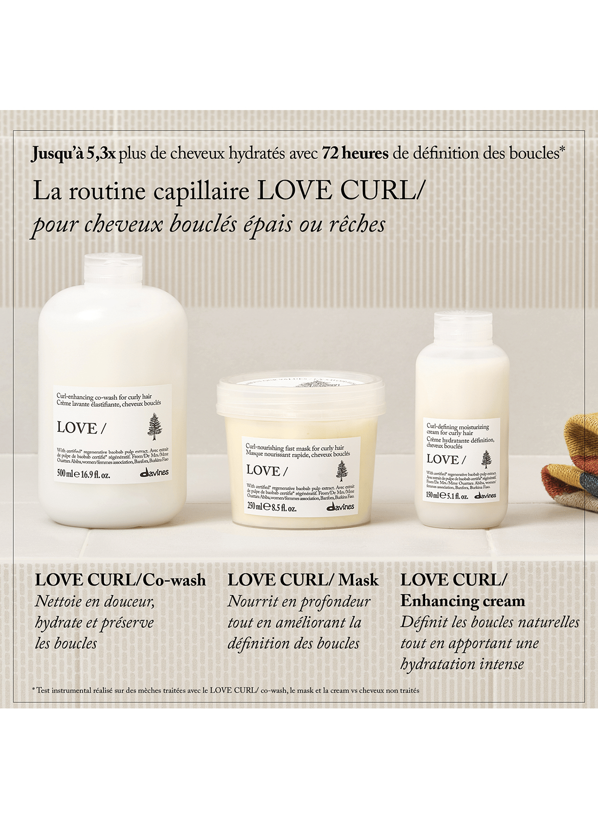 LOVE CURL Mask No color