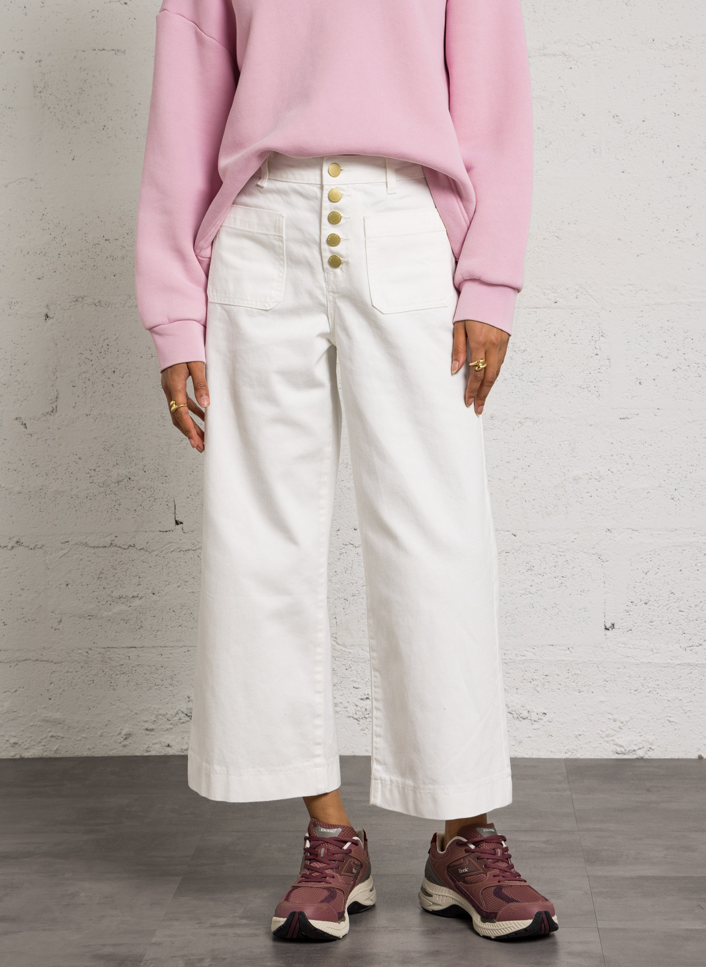 Vaquero evasé de talle alto LA PETITE ETOILE