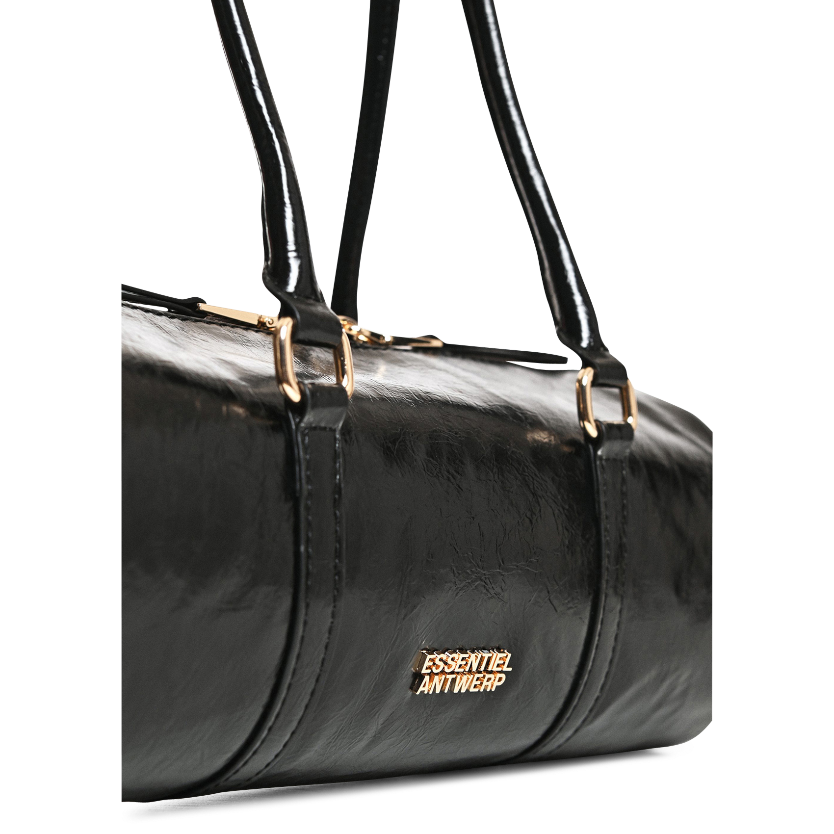 Sac porté épaule vernis ESSENTIEL ANTWERP Black