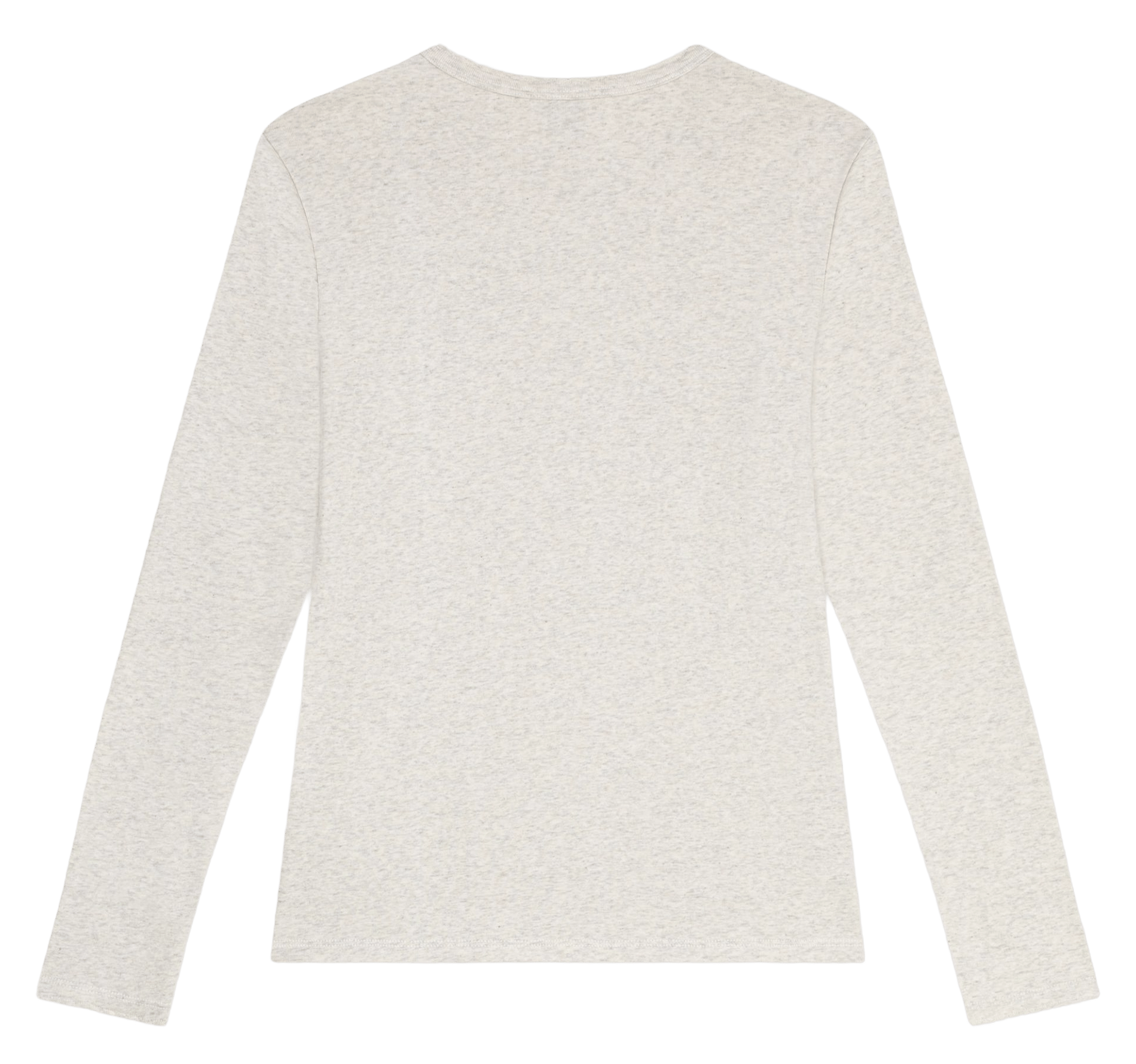 Straight cotton round-neck T-shirt PETIT BATEAU Beige