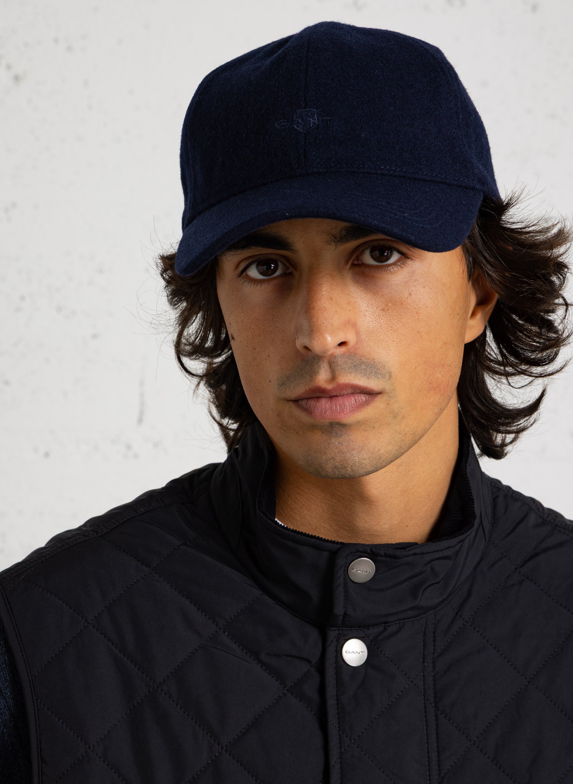 Wool-blend cap GANT Blue