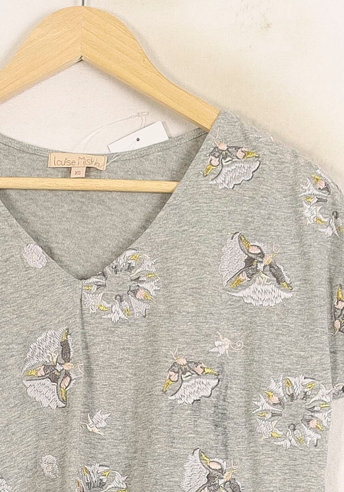T-shirt LOUISE MISHA - Seconde Main Grey