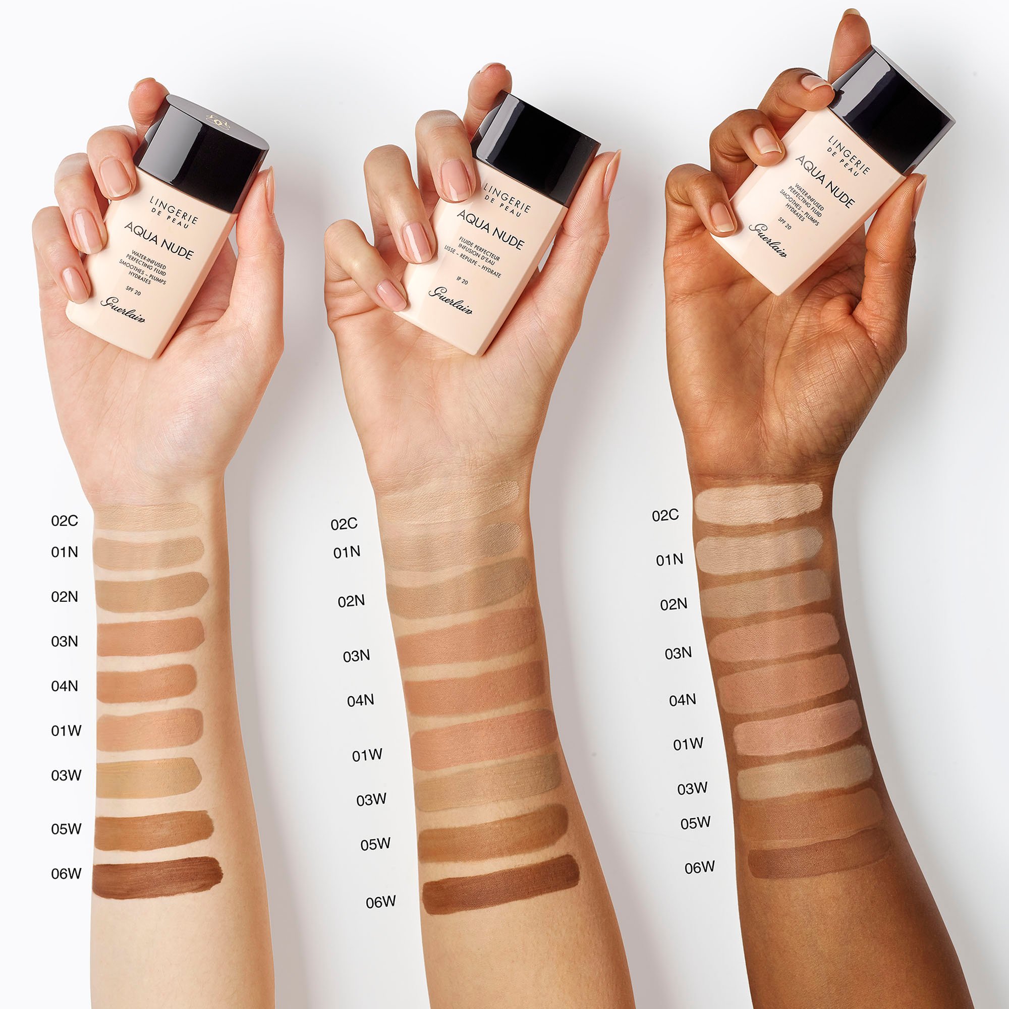 Lingerie de Peau Aqua Nude GUERLAIN 01n très clair