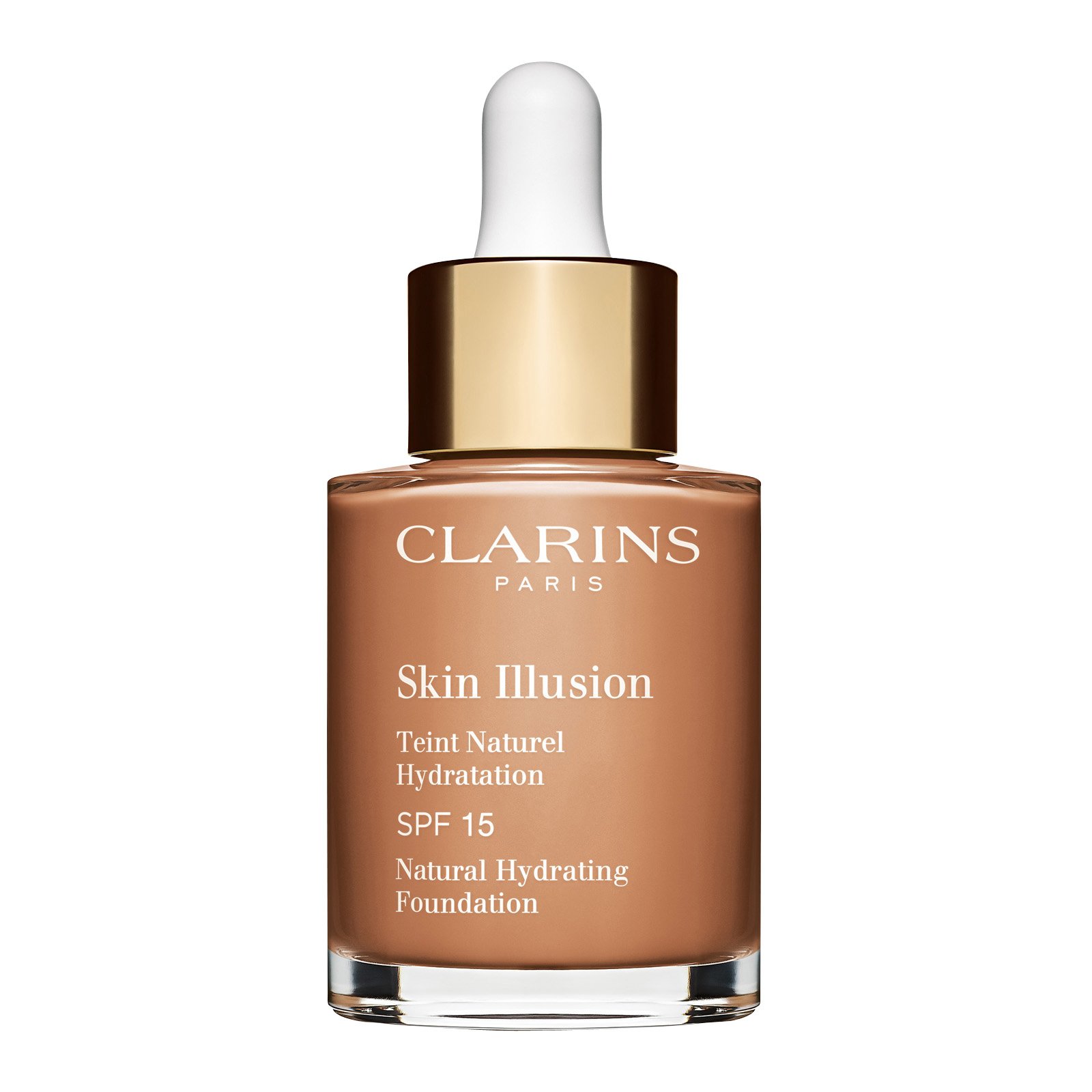 Skin Illusion SPF 15 - Fond de Teint Naturel Hydratation CLARINS 112.3 - sandalwood