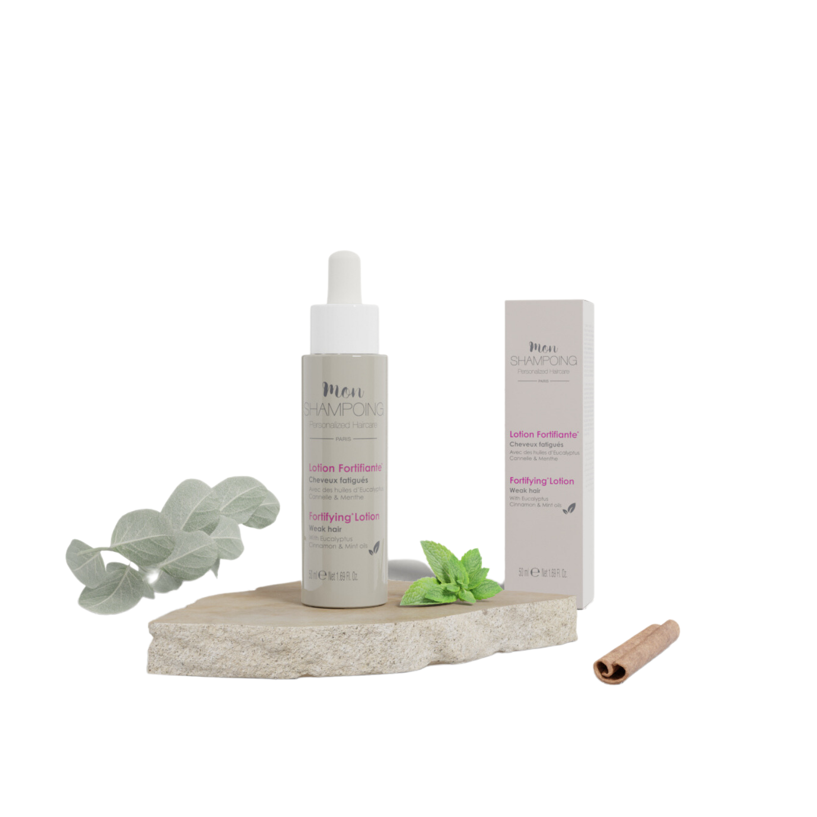 Natuurlijke, versterkende lotion tegen haaruitval MON SHAMPOING No color