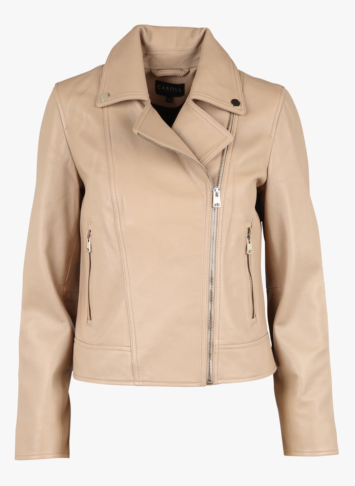 Veste en 2025 cuir femme caroll