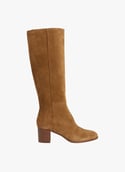 Bottes en cuir Marron