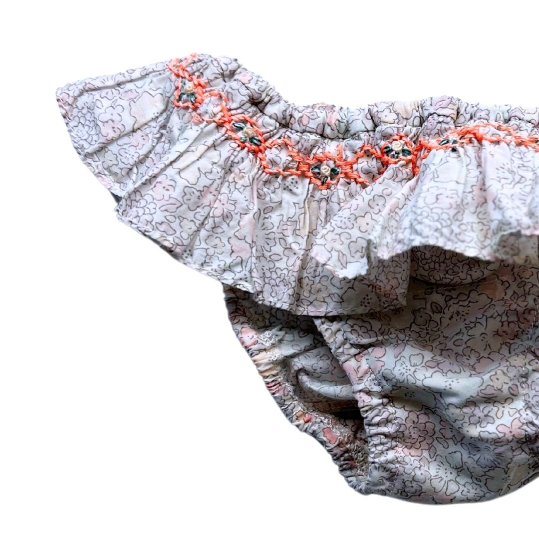 Pink 2-piece baby swimsuit - 6 months BONPOINT - Seconde Main Pink