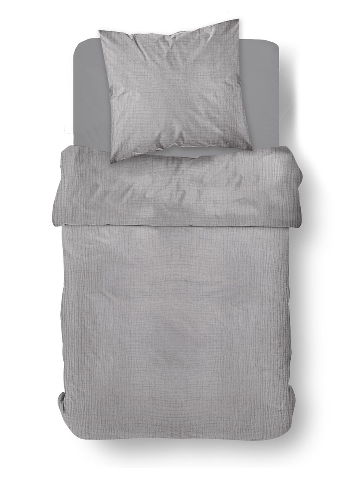 Cotton bedding set TODAY LINGE DE MAISON Grey